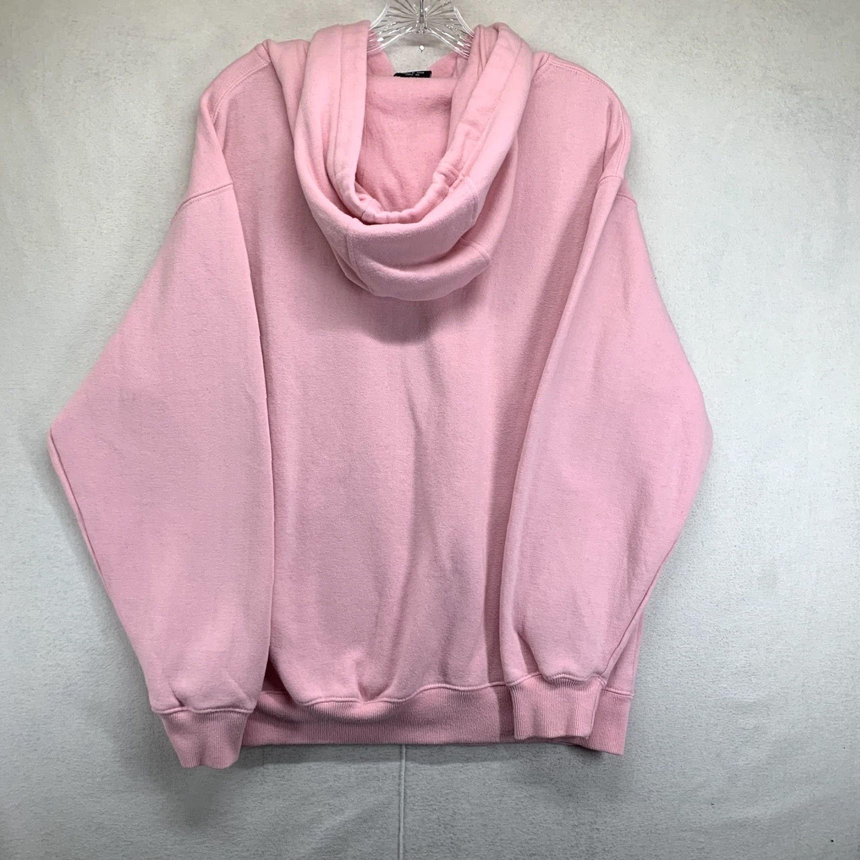 VIBE VIBES Brand Hoodie Mens Size Medium Pink Beer Drinking Graphic Print Pullover Casual Sportswear Size US M / EU 48-50 / 2 - 3 Thumbnail