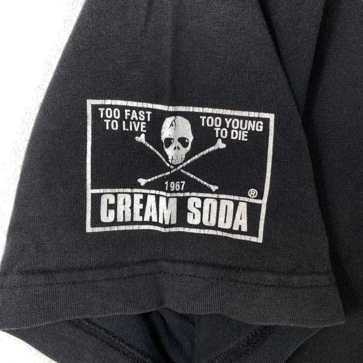 Japanese Brand Vintage 00's CREAM SODA South Cat Street Life Is Gamble Size US M / EU 48-50 / 2 - 3 Thumbnail