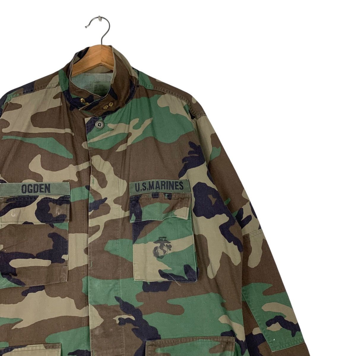 Vintage Vintage US Marines EA Industries Combat Jacket #1323-C60 Size US L / EU 52-54 / 3 - 5 Thumbnail