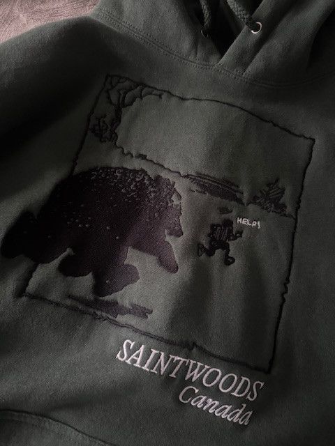 Saintwoods RARE SAINTWOODS BEAR HOODIE Size US M / EU 48-50 / 2 - 2 Thumbnail