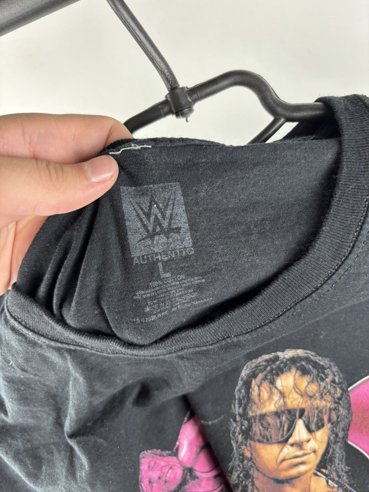 WWE WWE Hitman vintage big logo t shirt size L Size US L / EU 52-54 / 3 - 3 Thumbnail