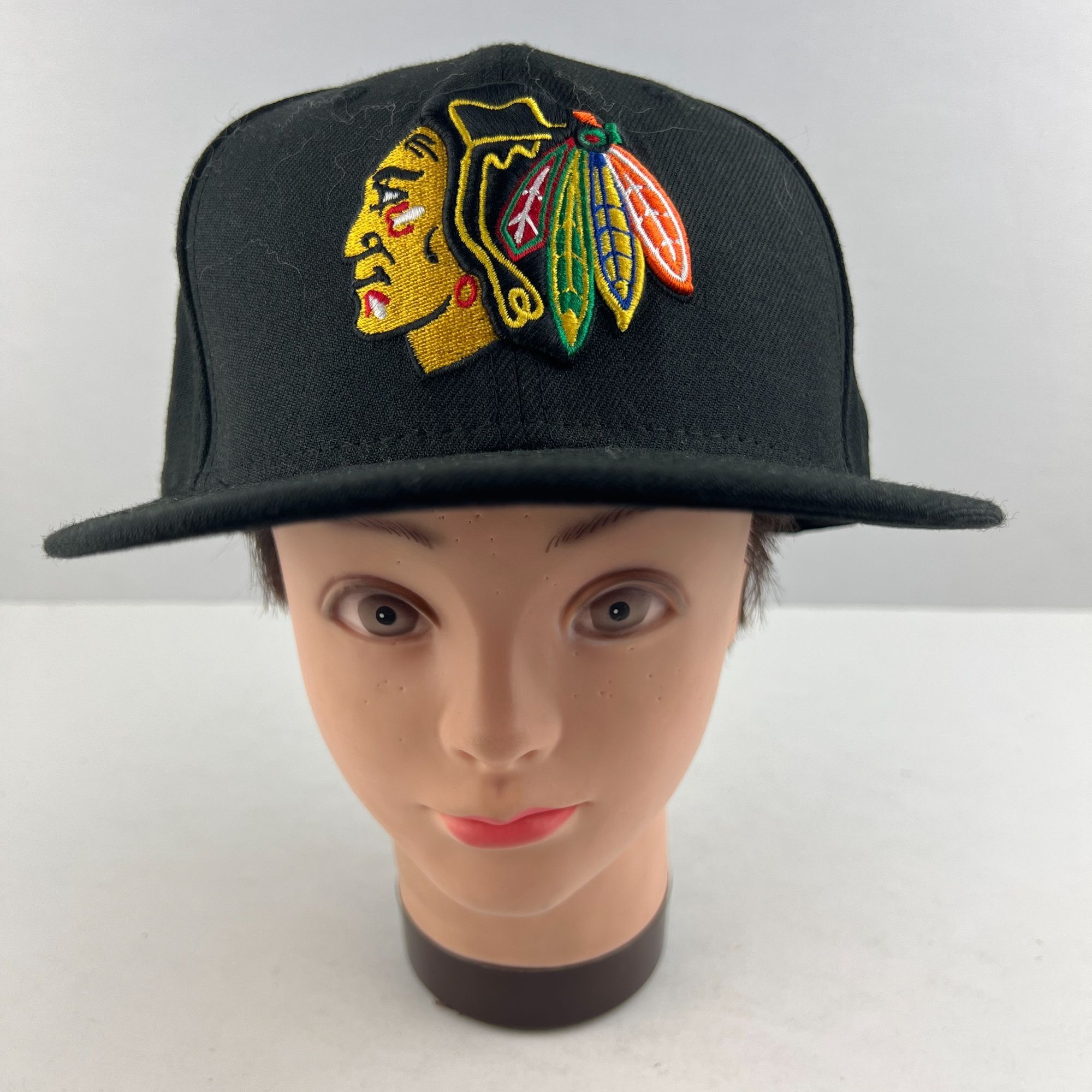 New Era Chicago Blackhawks Hockey 59Fifty New Era Baseball Style Cap Size ONE SIZE - 2 Thumbnail