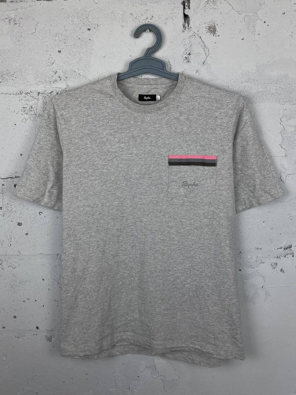 Rapha Rapha Basic Grey Emroidery Logo T-Shirt Size US L / EU 52-54 / 3 - 2 Thumbnail
