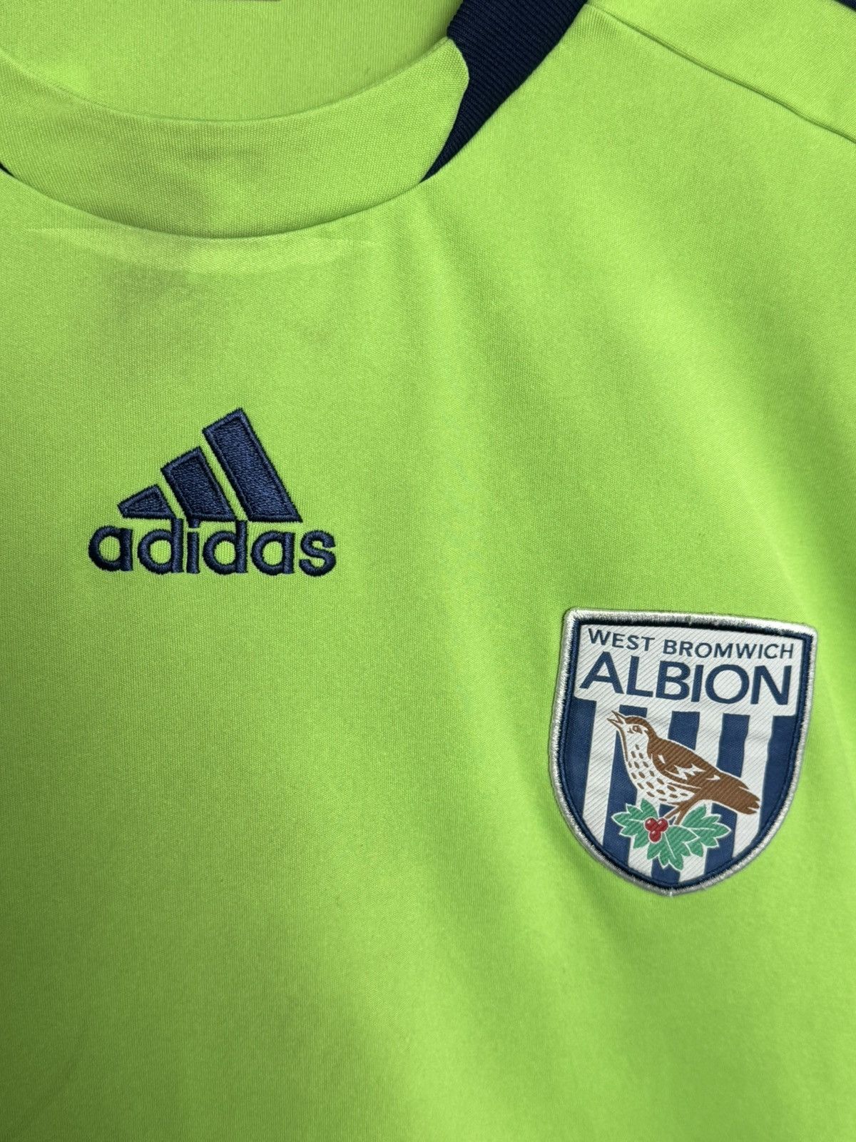 Adidas West Bromwich Albion 11/12 Goalkeeper Football Jersey Size US XL / EU 56 / 4 - 3 Thumbnail