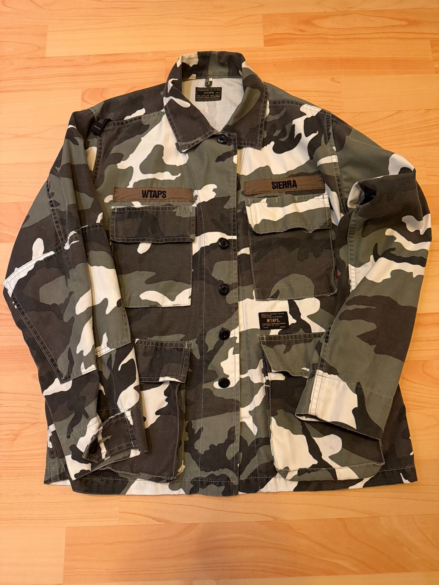 Wtaps WTAPS 16SS Jungle LS Camo Shirt Size US S / EU 44-46 / 1 - 1 Thumbnail