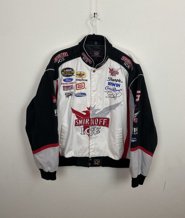 NASCAR Vintage JH Design Nascar Smirnoff Ice racing jacket | Grailed