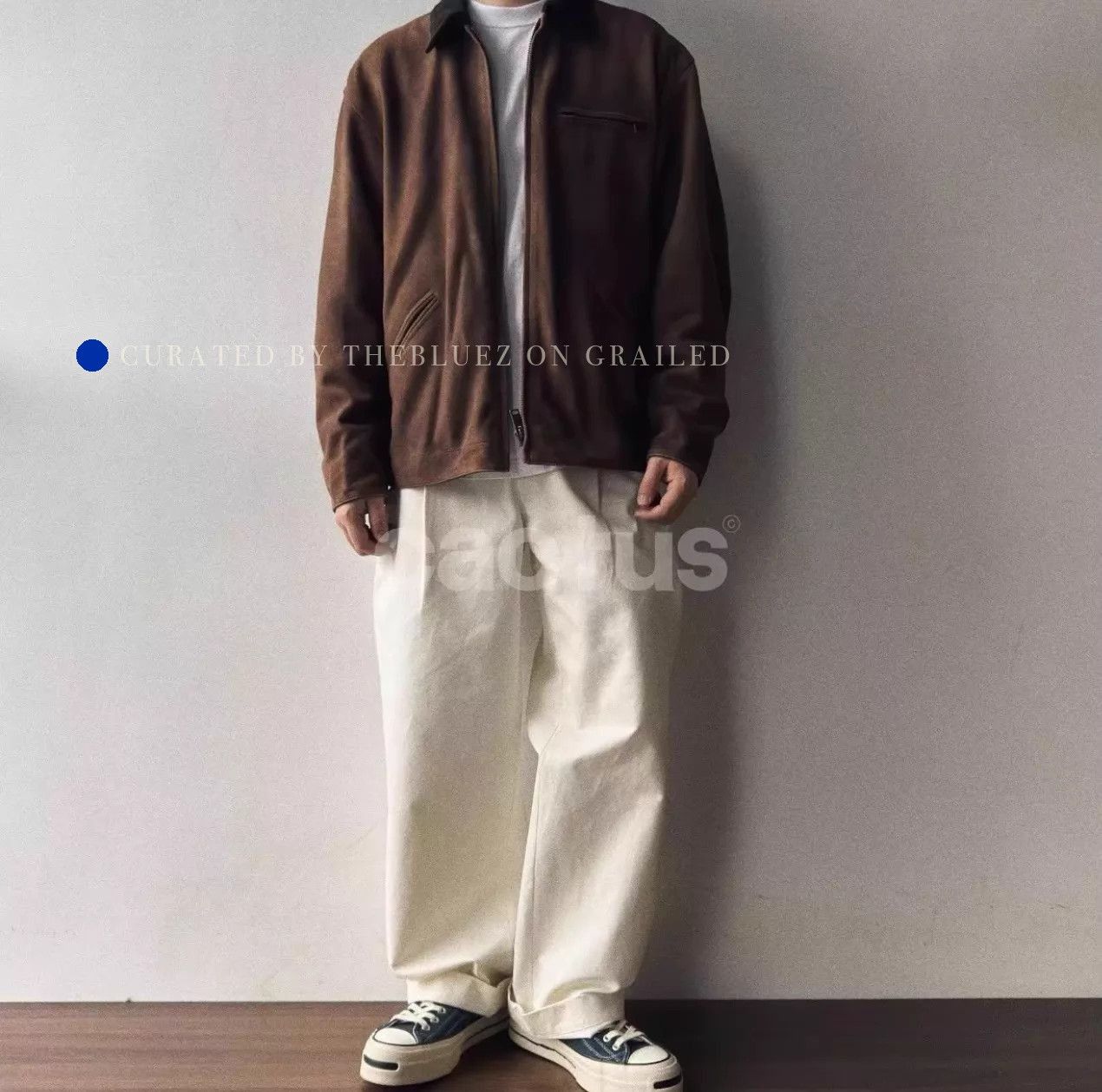 Auralee Washed Finx Chino in White Size US 36 / EU 52 - 1 Thumbnail