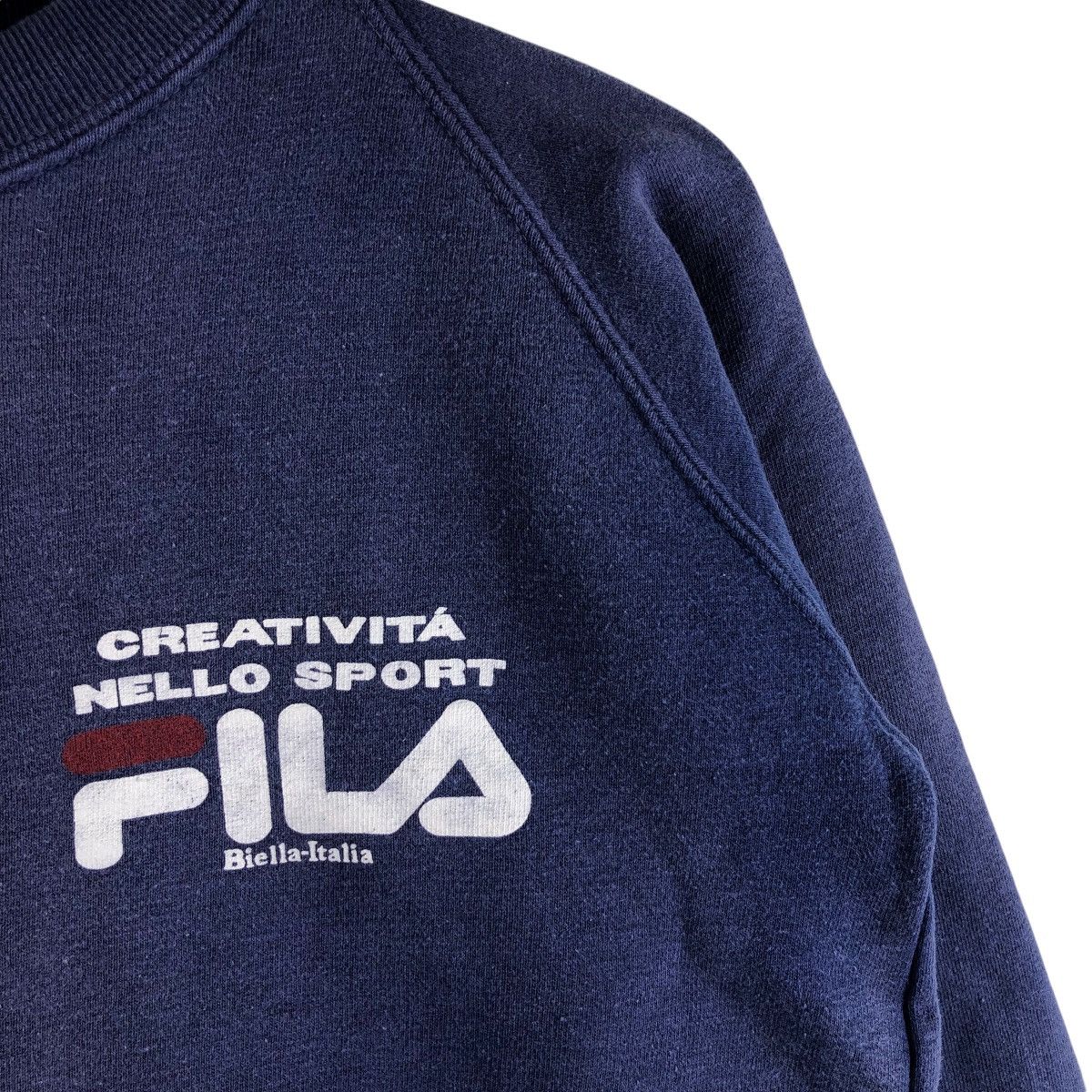 Bjorn Borg × Fila × Vintage Vintage 90s FILA Bjorn Borg Sweatshirt Pullover Jumper Size US M / EU 48-50 / 2 - 3 Thumbnail