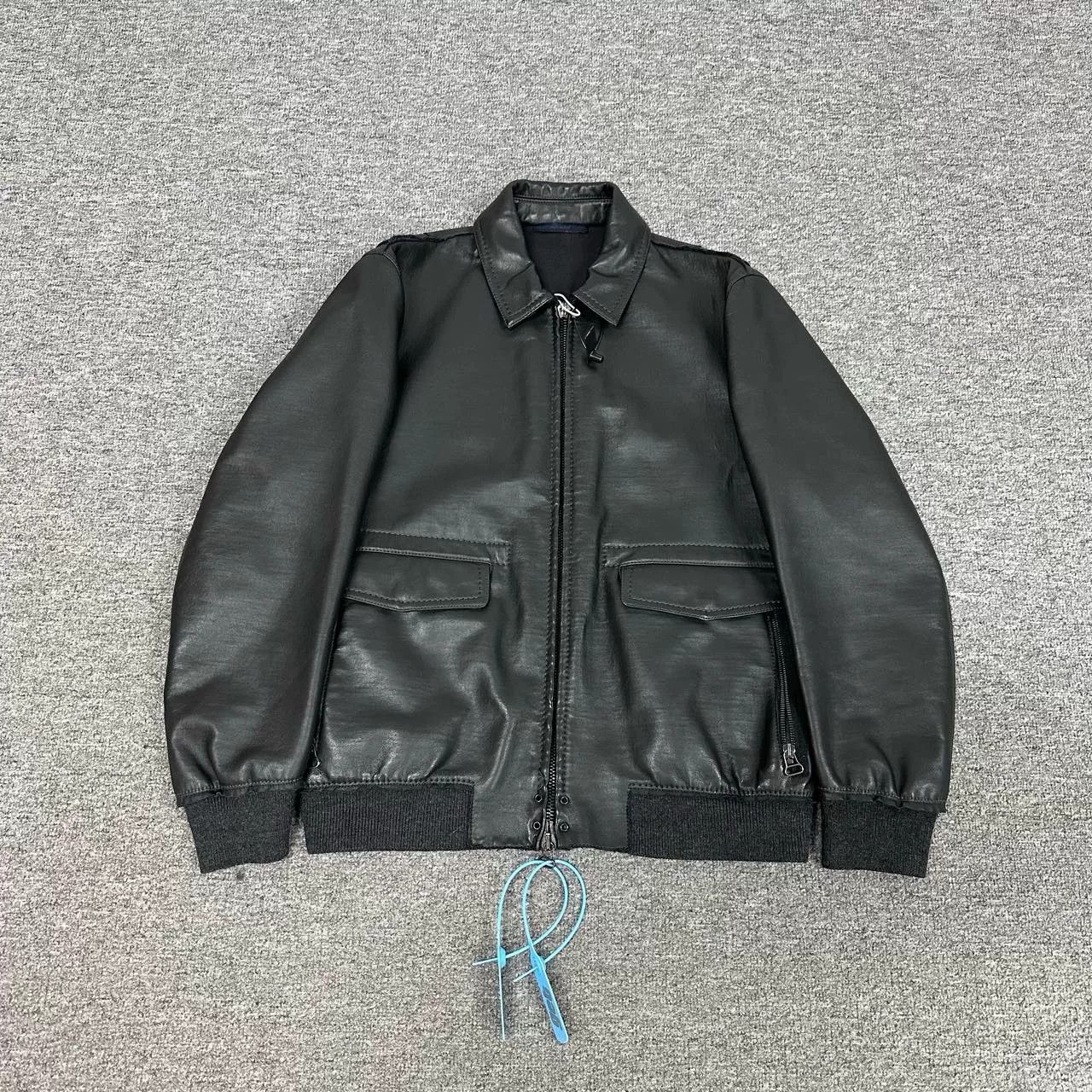 Lanvin Lanvin Lambskin Leather Jacket Size US M / EU 48-50 / 2 - 1 Thumbnail