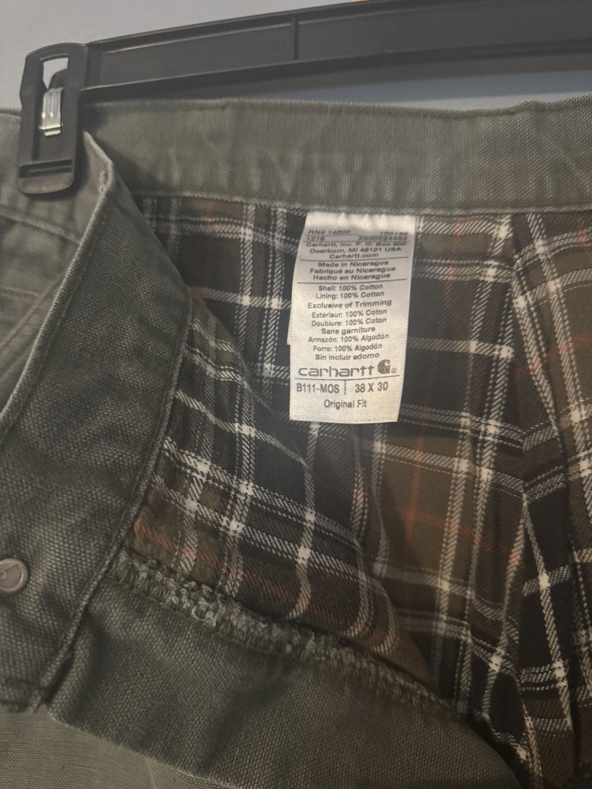 Carhartt × Vintage VINTAGE CARHARTT CARPENTER PANTS Size US 35 - 3 Thumbnail