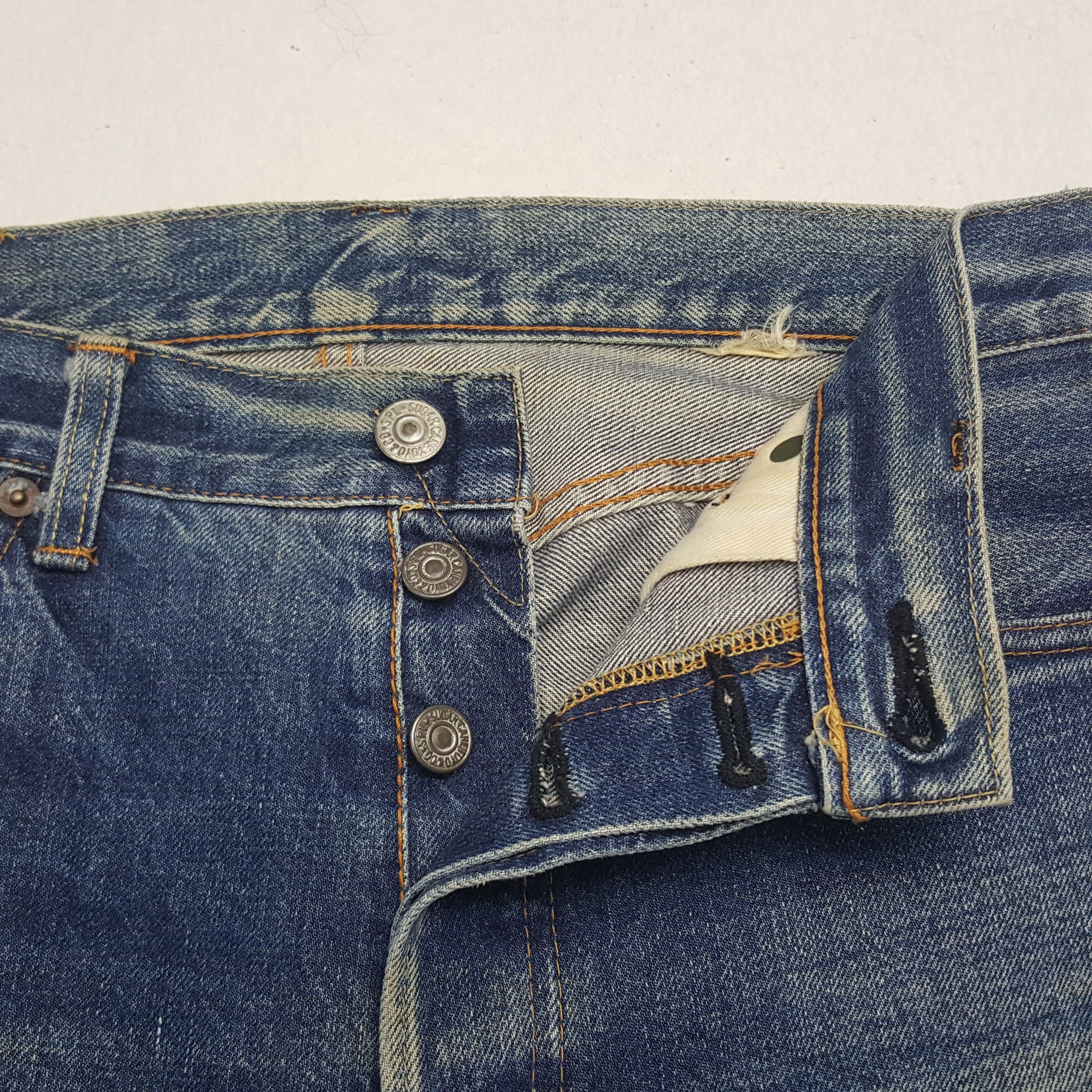 Japanese Brand × Vintage Vintage Canes Toyo Denim Jeans Size US 28 / EU 44 - 13 Thumbnail