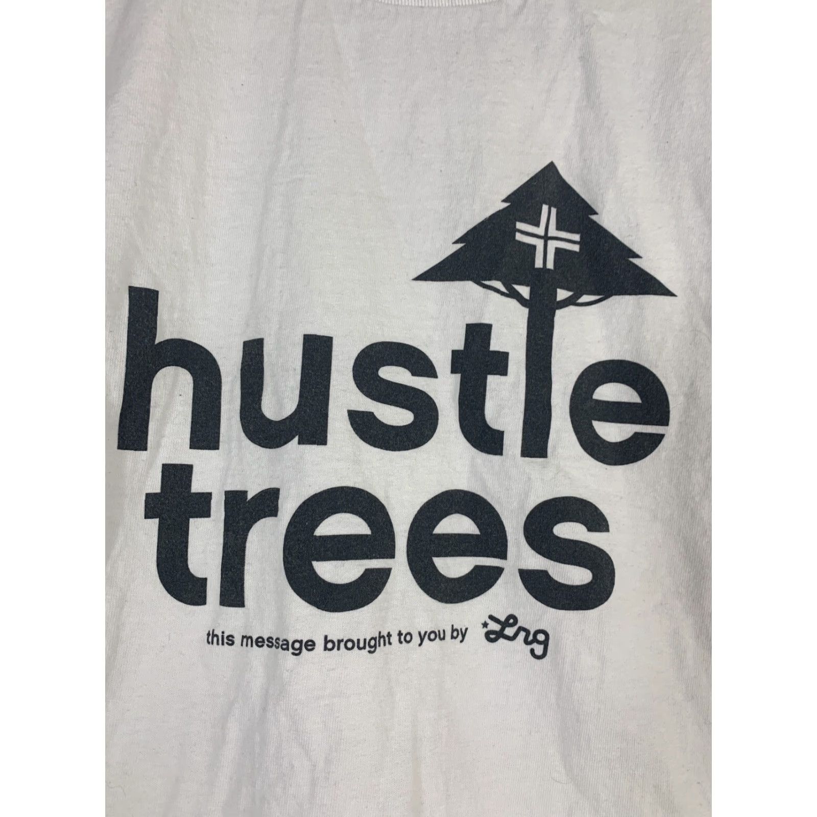 Vintage LRG Men’s Small T Shirt Short Sleeves Lifted Research Group Hustle Trees White Shirt Mens Small White LRG Size US S / EU 44-46 / 1 - 3 Thumbnail