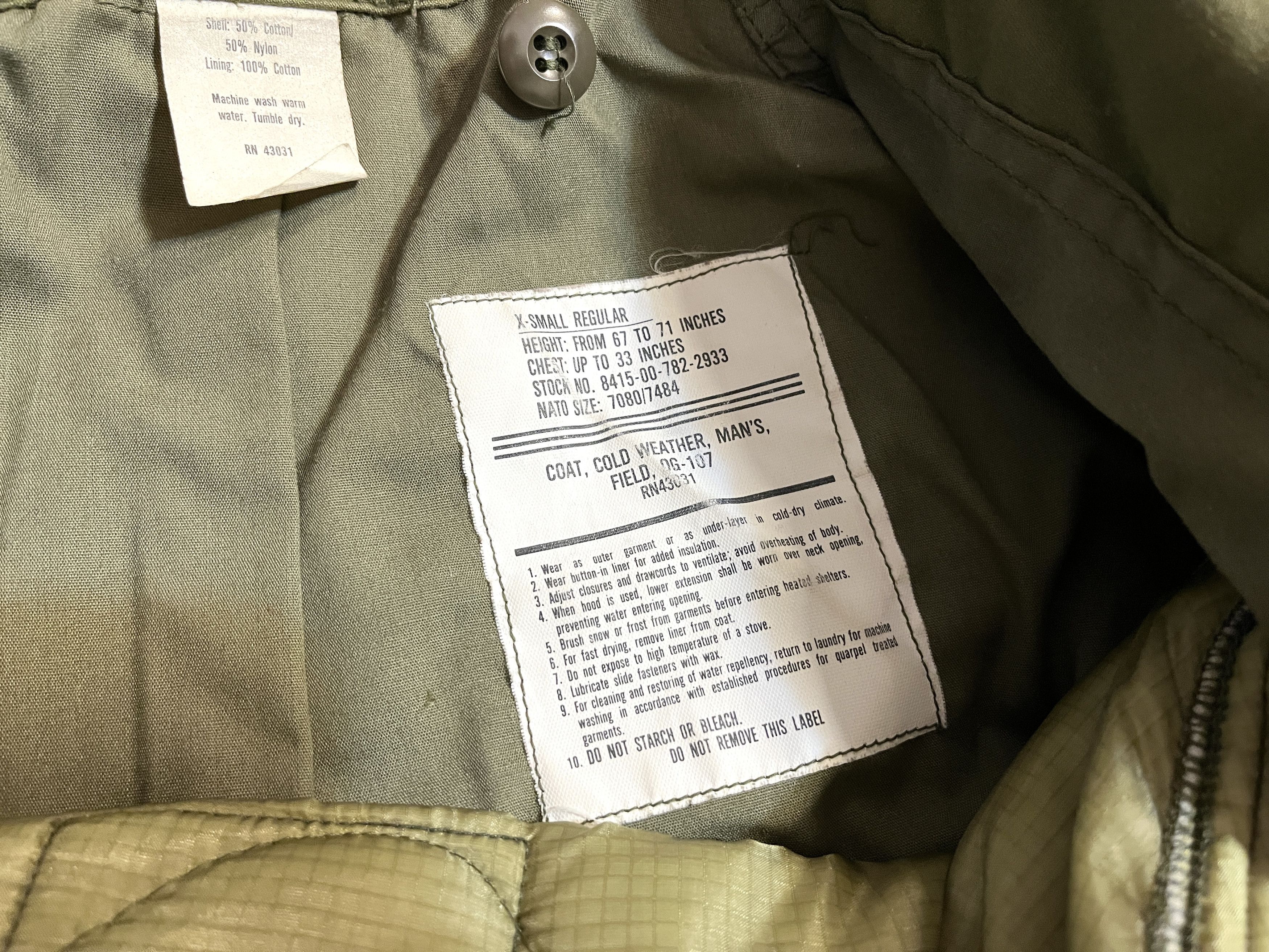 Alpha Industries M65 Field Jacket Size US XS / EU 42 / 0 - 5 Thumbnail