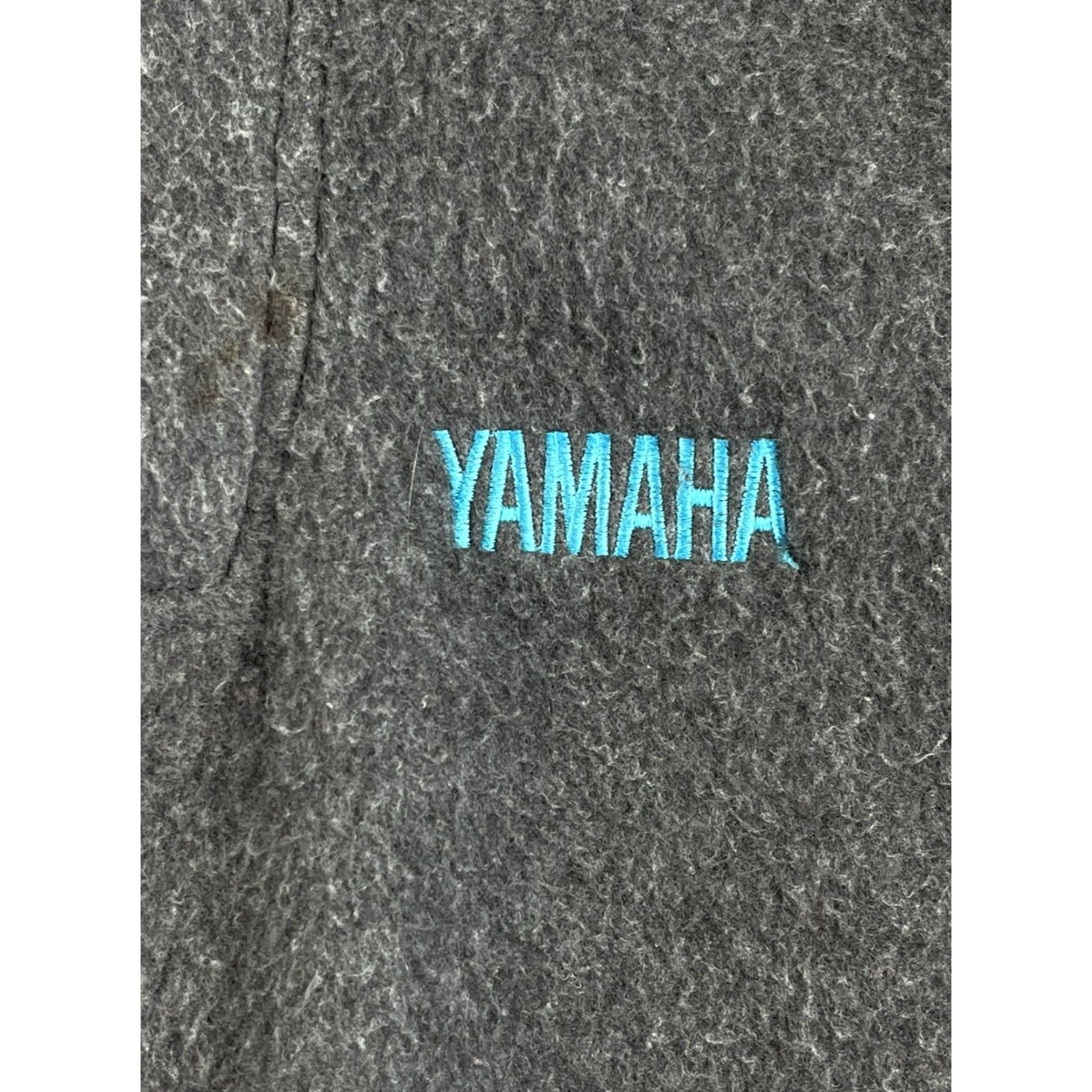 Yamaha VINTAGE Yamaha Sweatshirt 1/4 Zip Pullover Adult Large Gray 90s Racing Motocross USA Mens Size US L / EU 52-54 / 3 - 2 Thumbnail