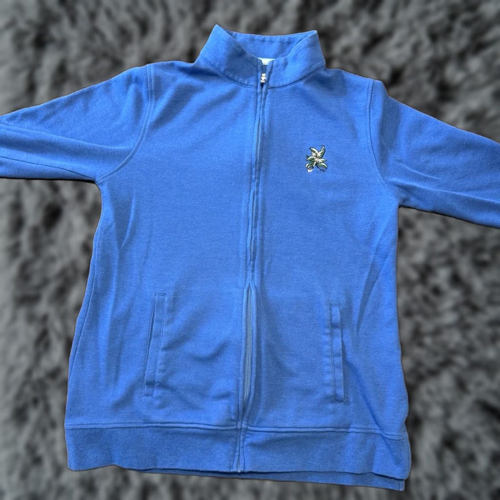 Peter Millar Peter Millar Jacket Womens Medium Blue Crown Comfort Full Zip Laurel Valley Golf All Seasons Size M / US 6-8 / IT 42-44 - 1 Thumbnail