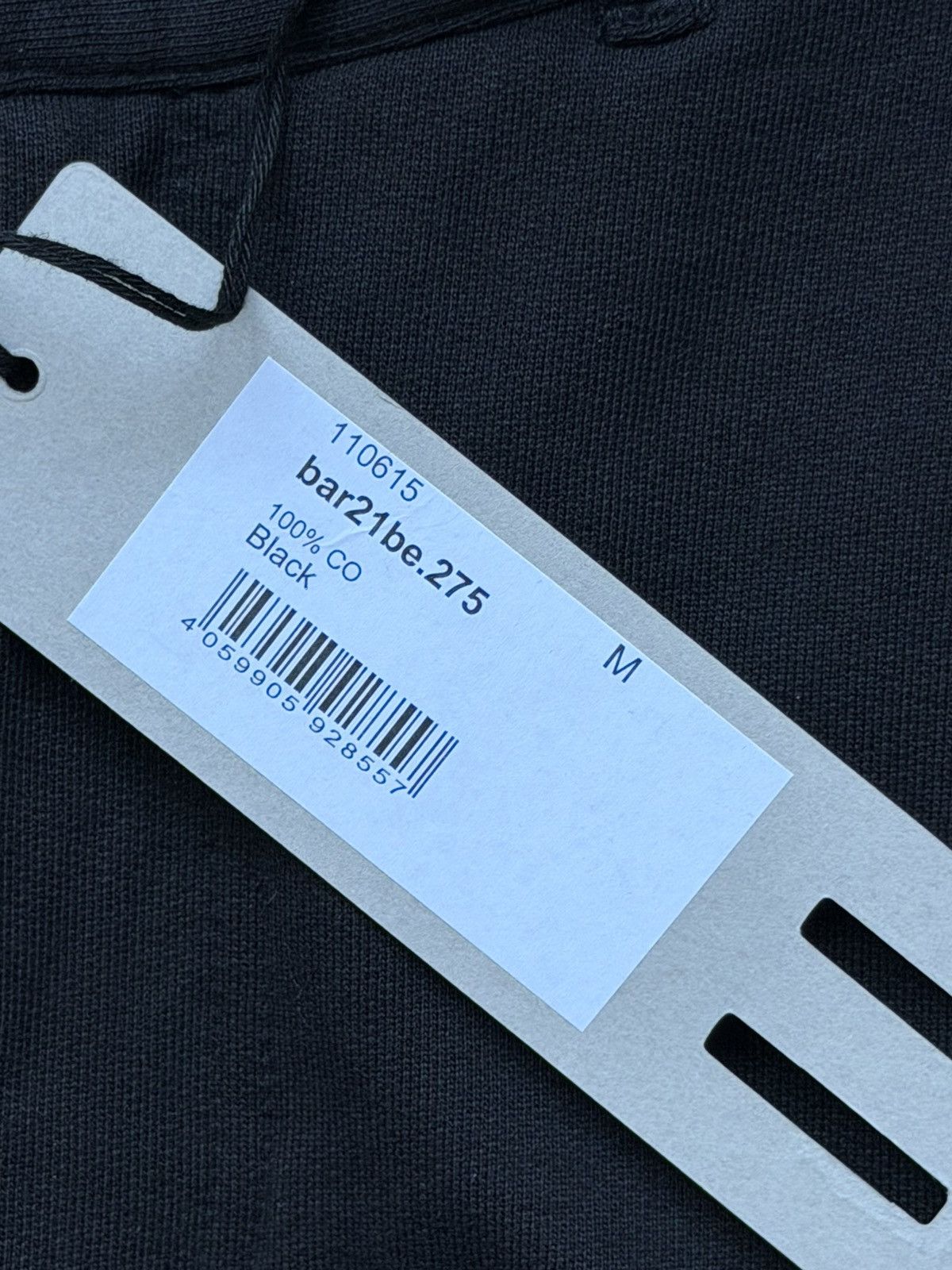 hannes roether Hannes Roather 100% Cotton Black Trousers Size US 32 / EU 48 - 6 Thumbnail