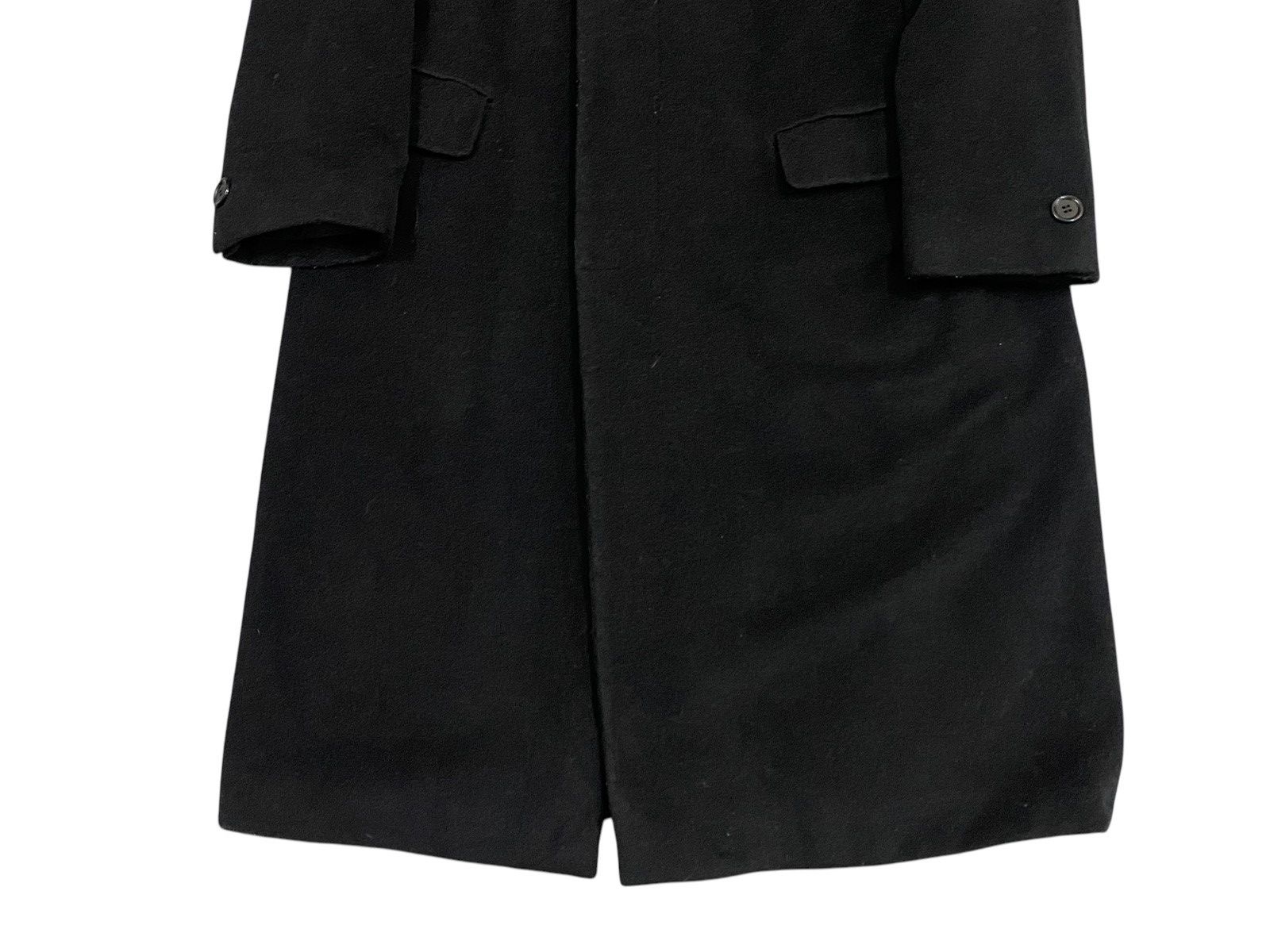 Yohji Yamamoto Vintage A.A.R Yohji Yamamoto Wool Overcoat - Made in Japan Size US M / EU 48-50 / 2 - 6 Thumbnail