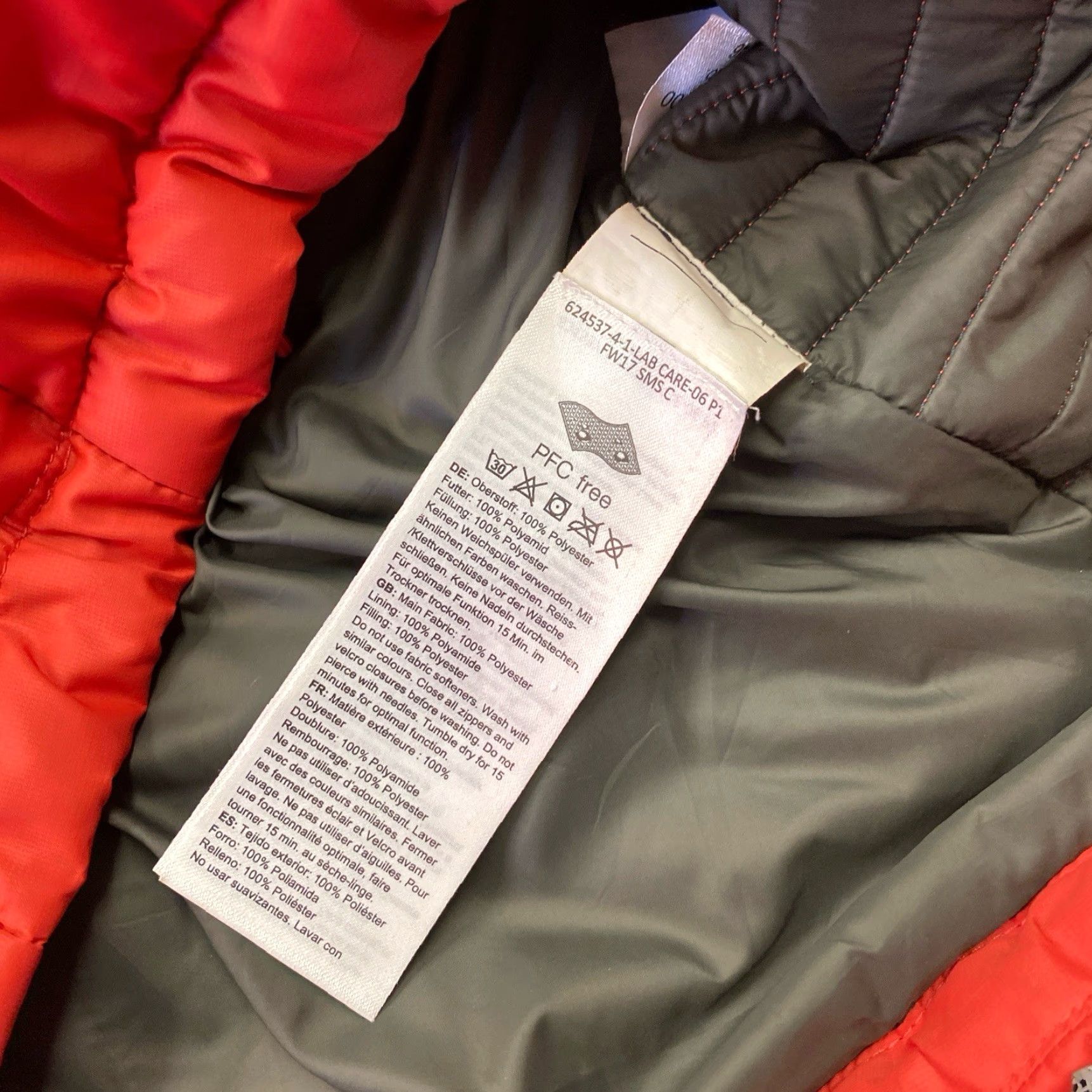 Mammut Mammut Quilted Jacket Women's Small Red Full Zip Jacket Women S Red Full Zip Mammut Albula Size S / US 4 / IT 40 - 6 Thumbnail