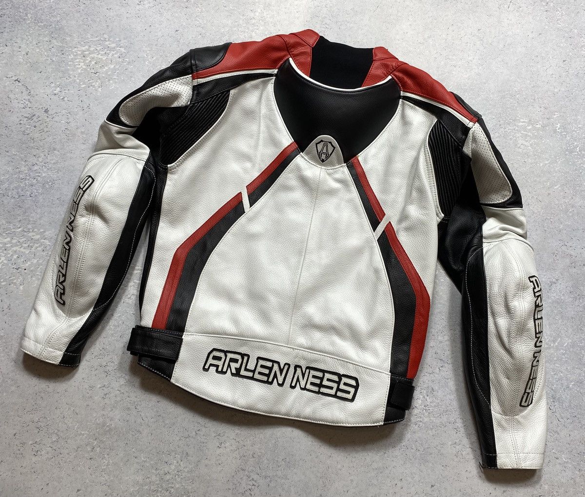 Leather Men's motorcycle leather jacket Arlen Ness Edge Size US L / EU 52-54 / 3 - 10 Thumbnail