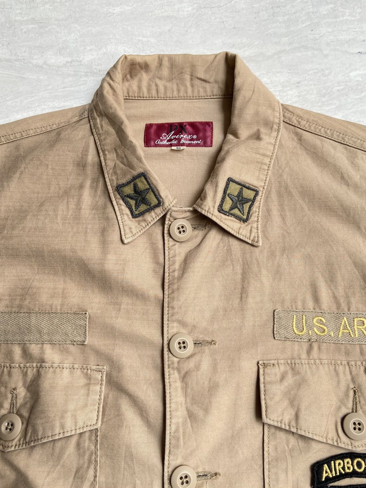 Avirex AVIREX U.S. ARMY Brown Jacket Size US M / EU 48-50 / 2 - 9 Thumbnail