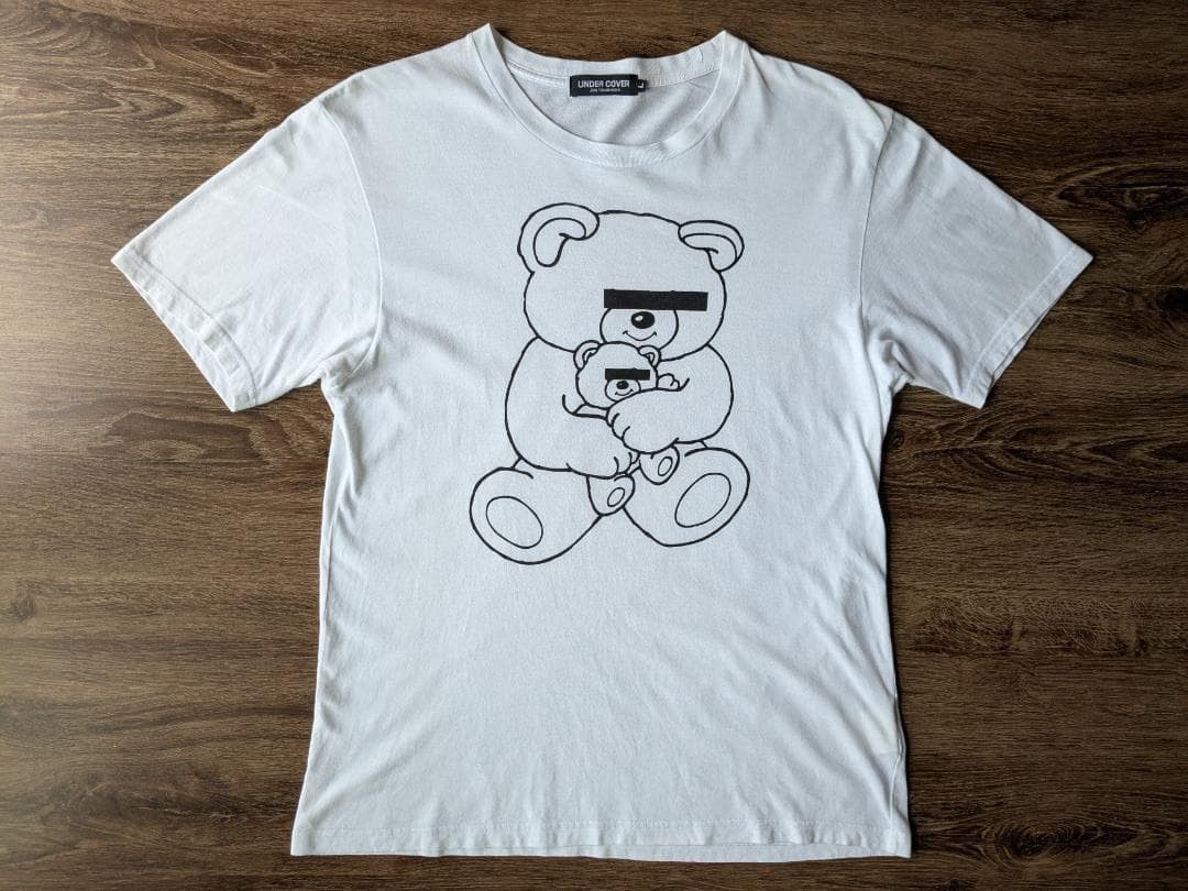 Undercover 2005 Blindfold Bear Tee Shirt Size US L / EU 52-54 / 3 - 1 Thumbnail