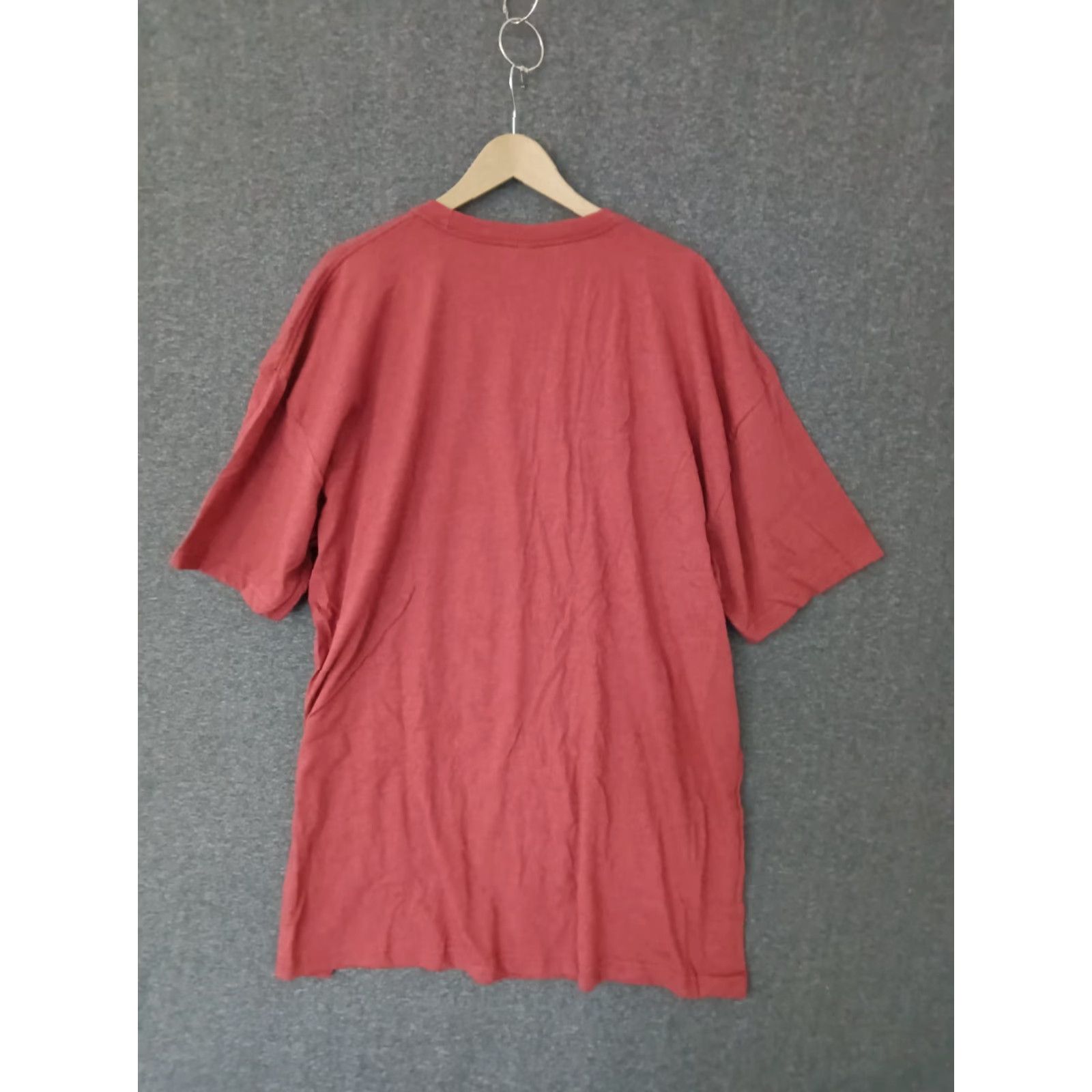 Next Level Next Level T-Shirt Men 2-Pack Crew Neck Burgundy Red 3XL Pocket Solid Summer Casual Shirt Mens Size US XXL / EU 58 / 5 - 2 Thumbnail