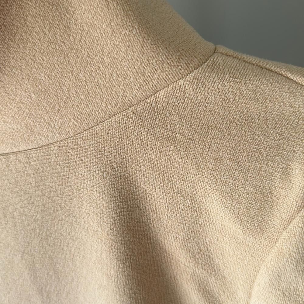 Designer Cobble Hill Turtleneck in Terry Fleece (Natural Blush) Size S / US 4 / IT 40 - 7 Thumbnail