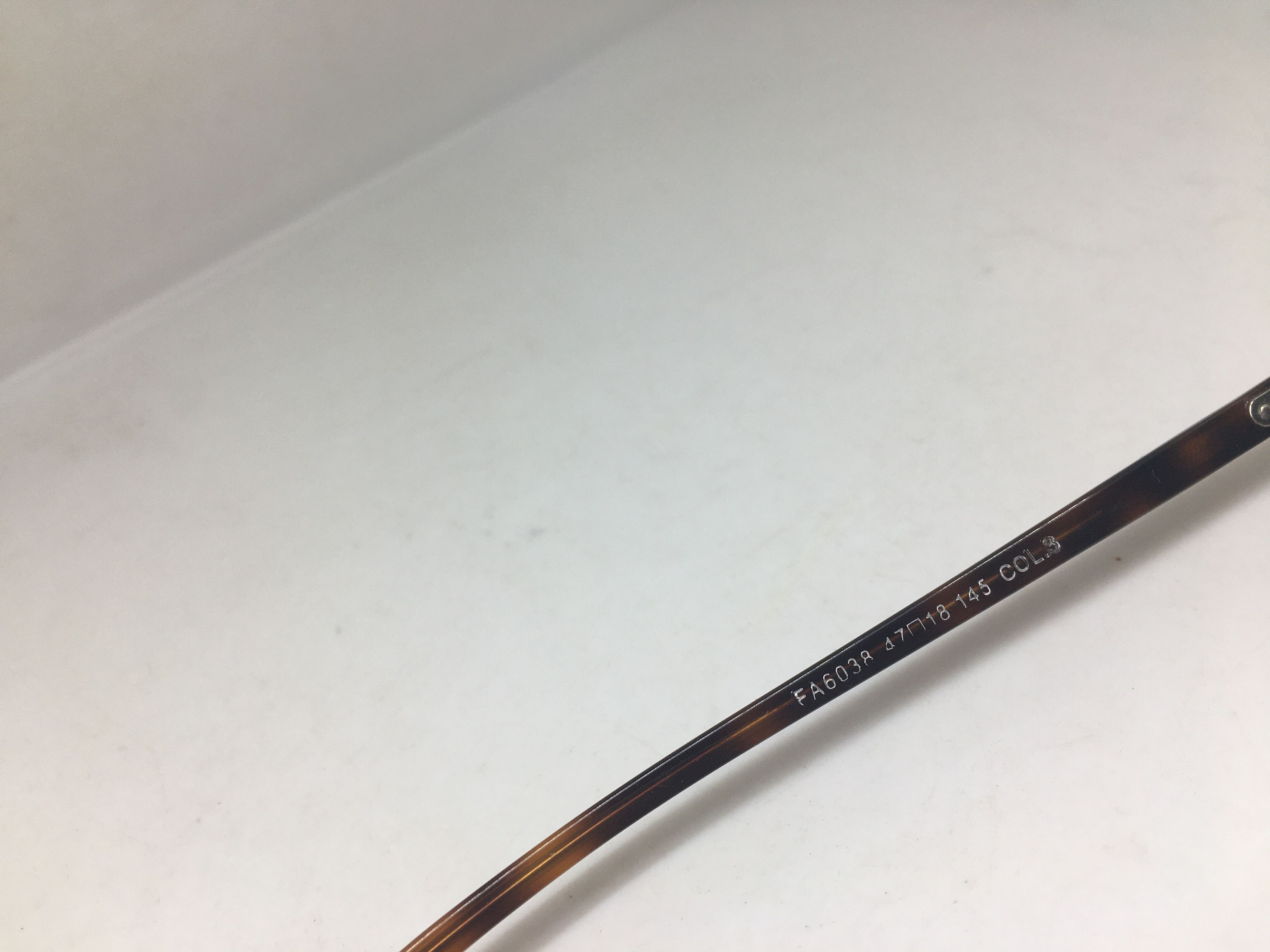 Other Frank Custom ARISTOCRAT Tortoise Eyeglasses Frame Size ONE SIZE - 6 Thumbnail