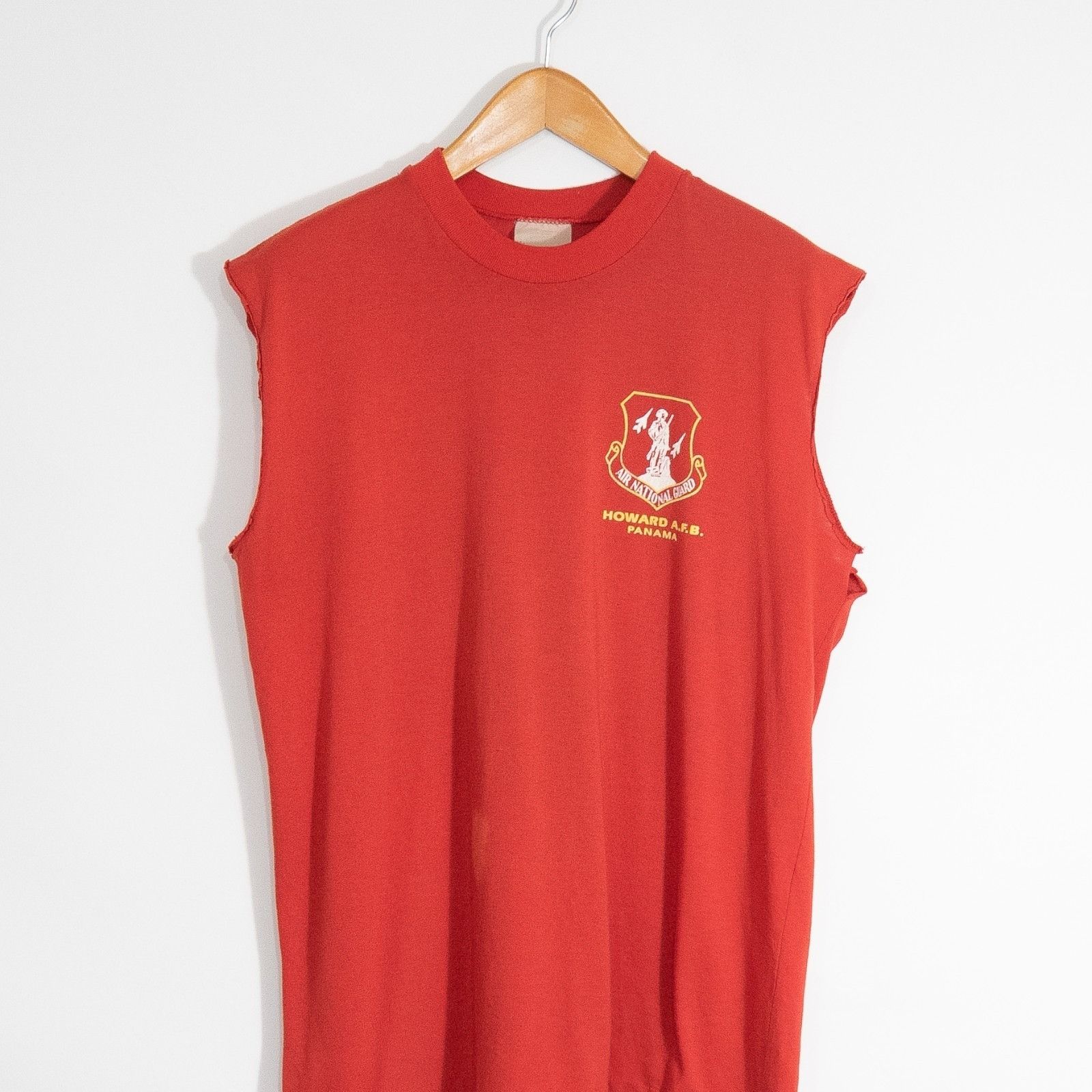 Vintage Vintage 90s Howard Air Force Base T Shirt XL - Distressed Size US XL / EU 56 / 4 - 4 Thumbnail