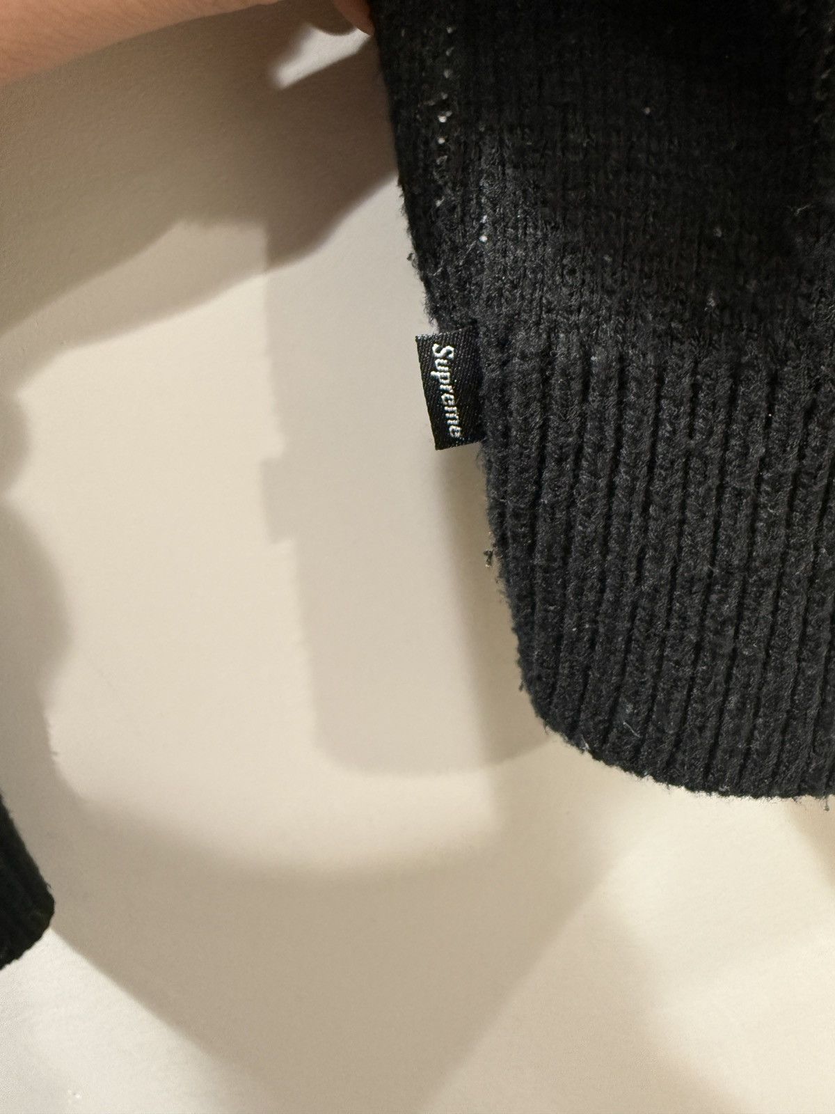 Nike × Supreme Nike × Supreme Oversized Swoosh Knit Sweater Size US M / EU 48-50 / 2 - 4 Thumbnail