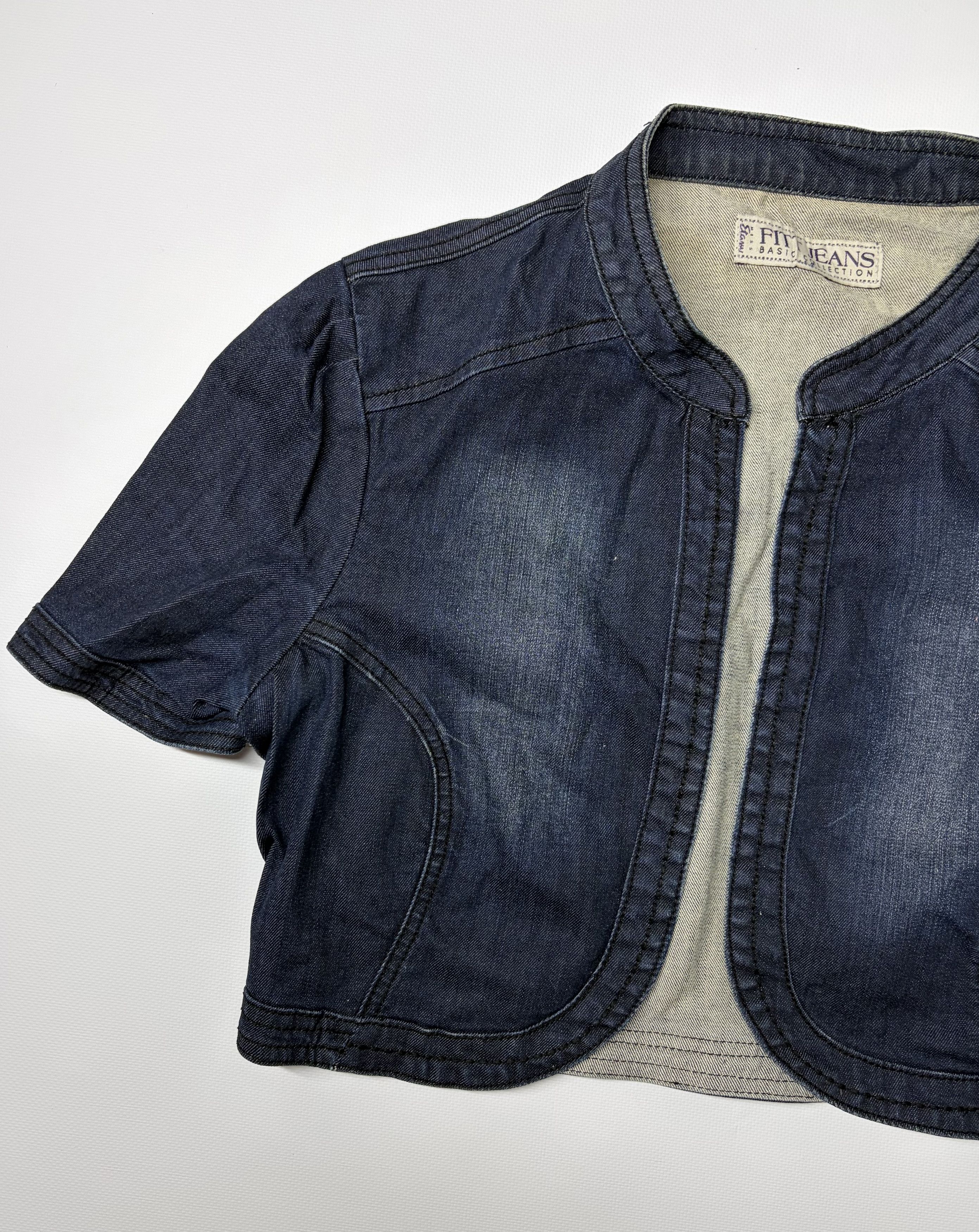 Vintage Women's Denim Jacket Size M / US 6-8 / IT 42-44 - 2 Thumbnail