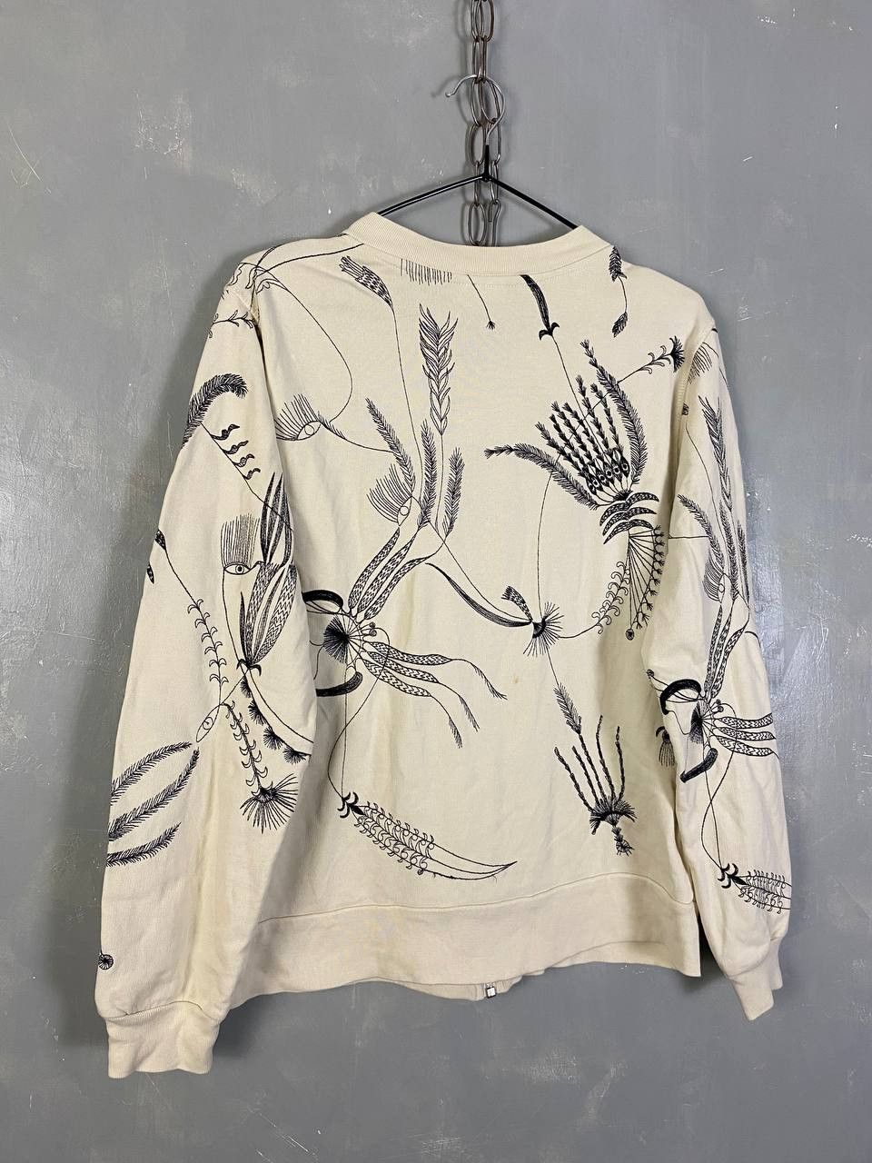 Dries Van Noten Dries Van Noten Zip Front Sweatshirt Size S / US 4 / IT 40 - 3 Thumbnail