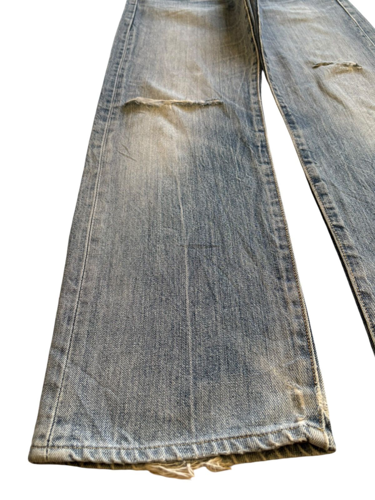 Levi's Vintage 90s Levis 501 Faded Wash Distressed Loose Jeans Size US 32 / EU 48 - 6 Thumbnail
