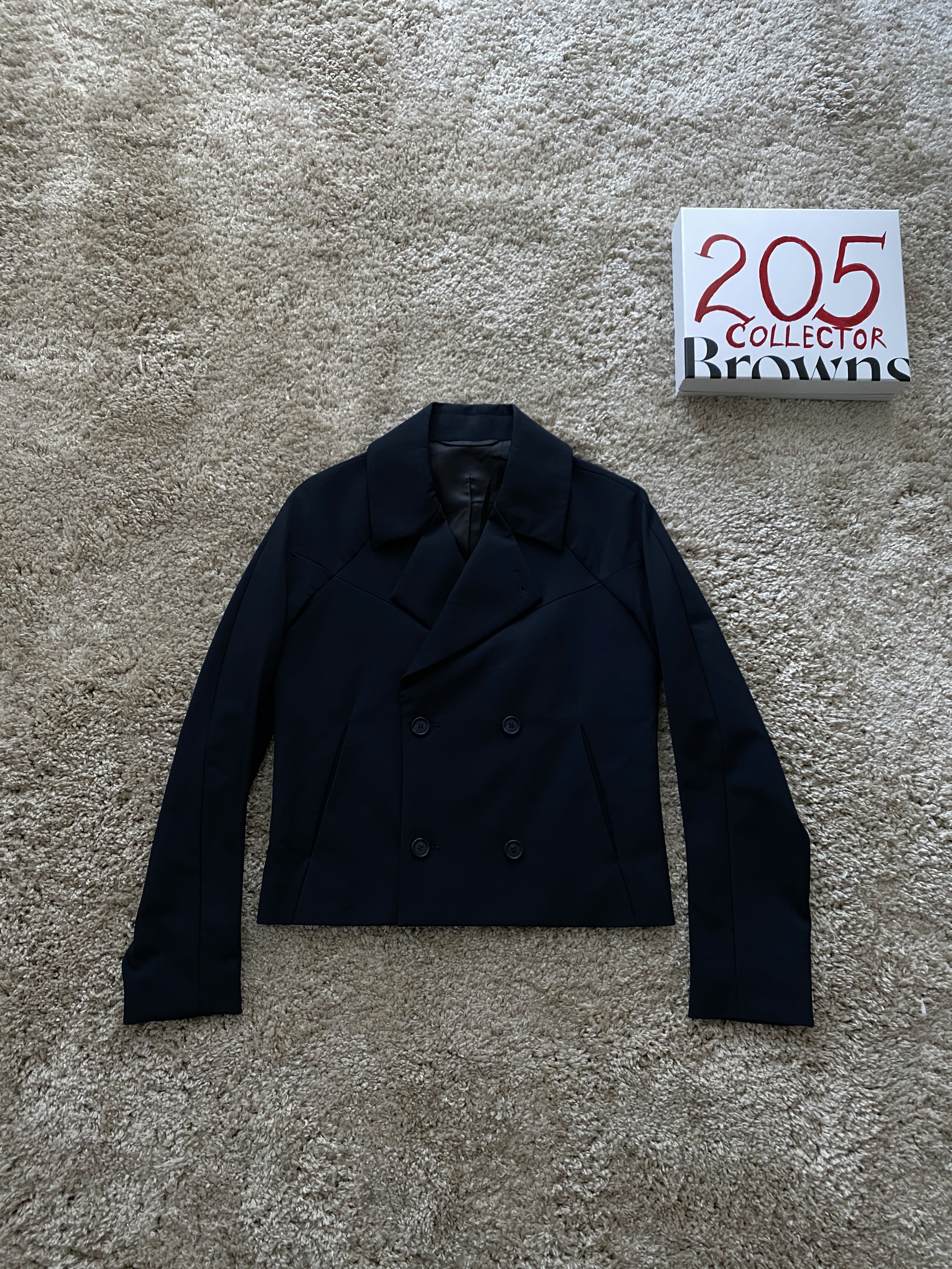 Raf Simons RAF SIMONS FW09 Cropped Blazer Jacket - Size 46 Size 46R - 1 Thumbnail