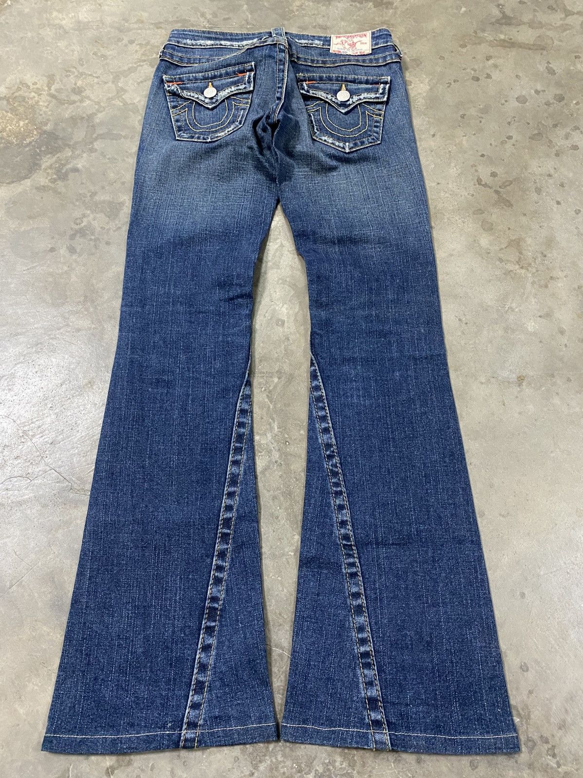 Jean × True Religion × Vintage Flare Jeans True Religion Section Joey @222 Size 26" / US 2 / IT 38 - 1 Thumbnail