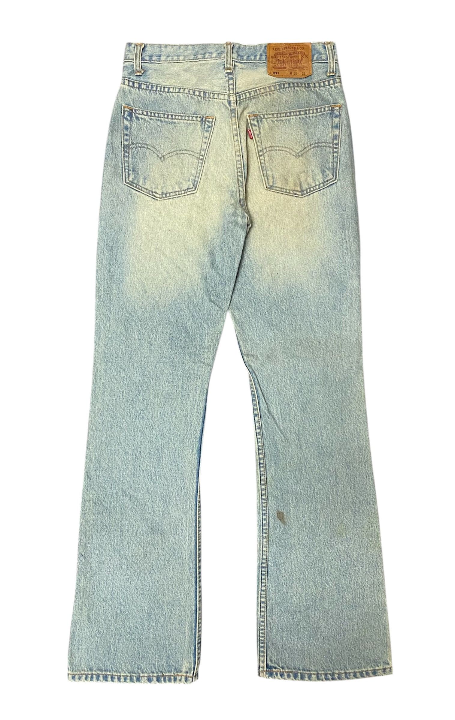 Levi's Vintage Clothing Vintage Levi’s 517 Bootcut Faded Flare Denim Jeans Size US 30 / EU 46 - 3 Thumbnail