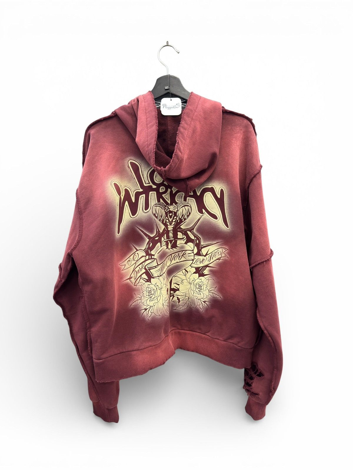 LOST INTRICACY Lost Intricacy Rhinestone Zip Up Hoodie Size US L / EU 52-54 / 3 - 2 Thumbnail