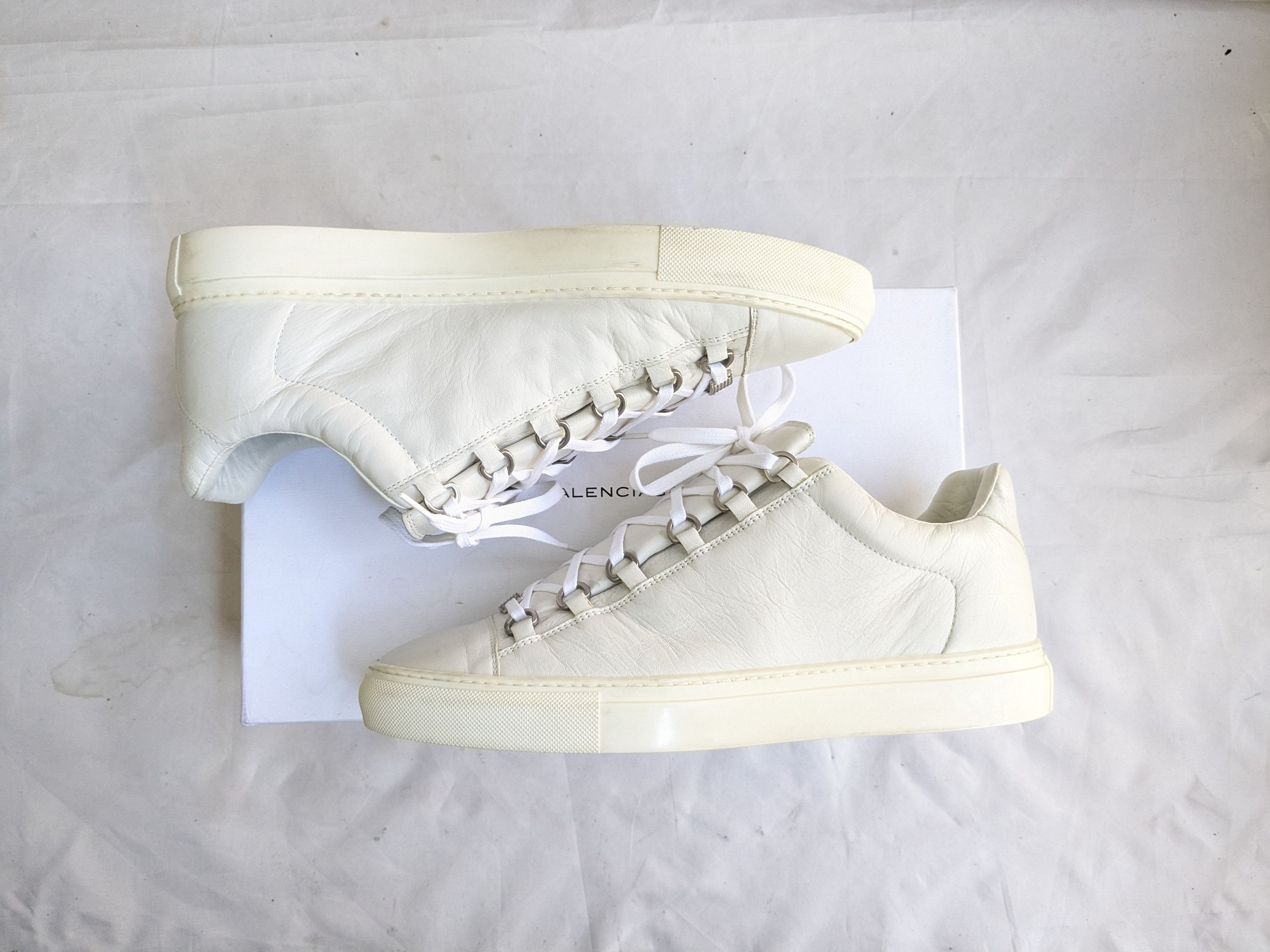 Balenciaga Arena Low White | Grailed