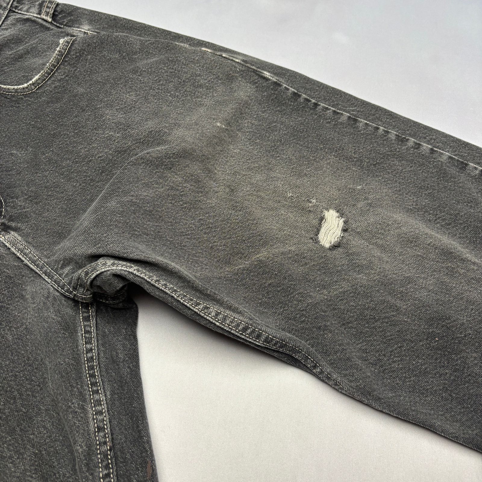 Anchor Blue × Vintage Vintage Y2K Anchor Blue Big Baggy Jeans Men's 34x30 Skater Size US 34 / EU 50 - 11 Thumbnail