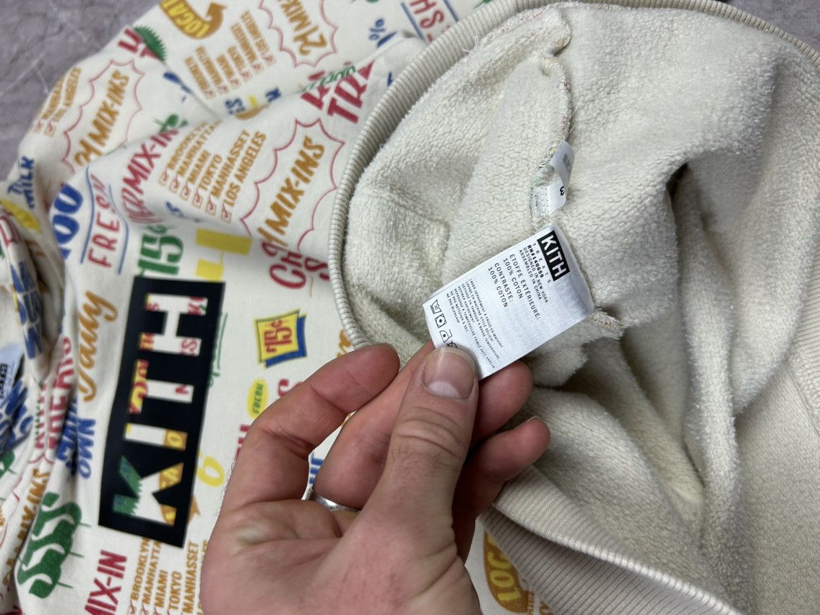 Kith Kith Printed crew neck hoodie Size US S / EU 44-46 / 1 - 5 Thumbnail