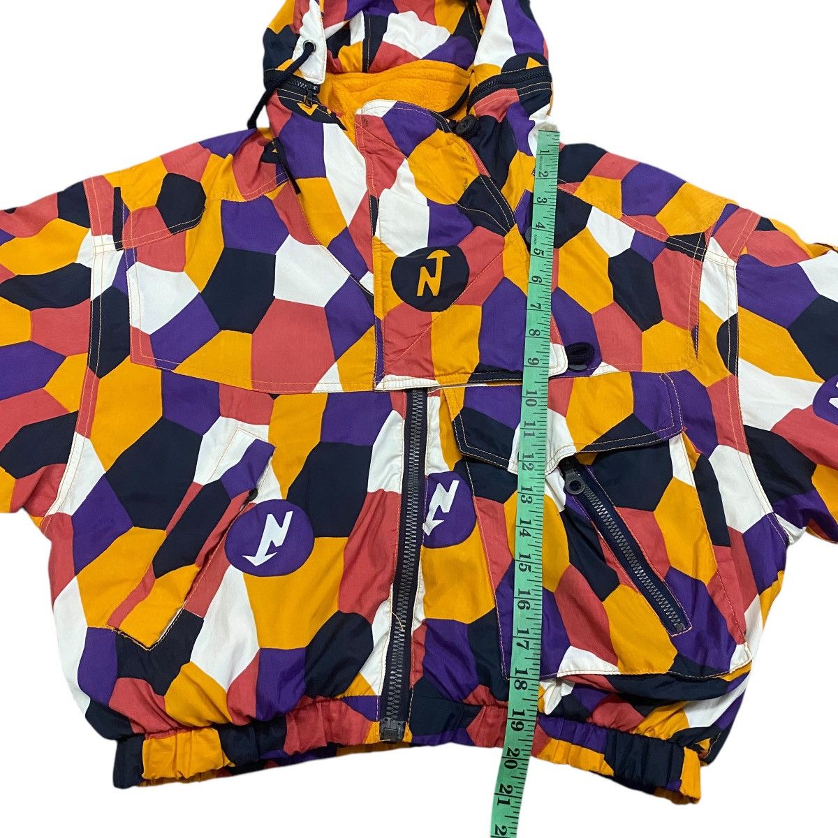 Vintage Vintage Nordica Hoodie Ski Crop Top Jacket Zipper M Size Size M / US 6-8 / IT 42-44 - 21 Thumbnail