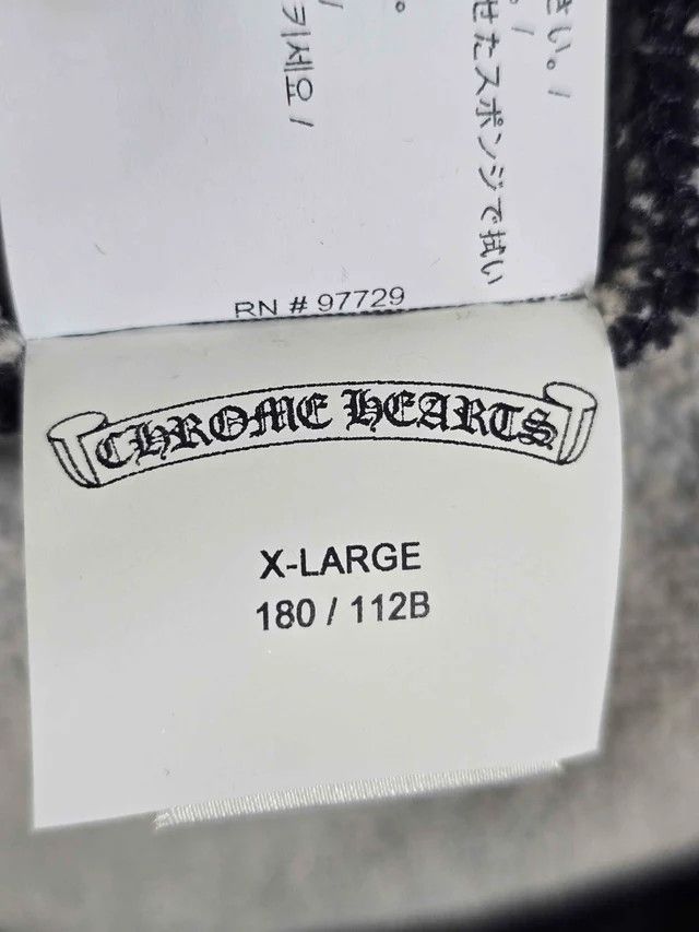 Chrome Hearts Chrome Hearts Y NOT Embroidered Thermal Zip-Up Hoodie Washed Size US XL / EU 56 / 4 - 4 Thumbnail