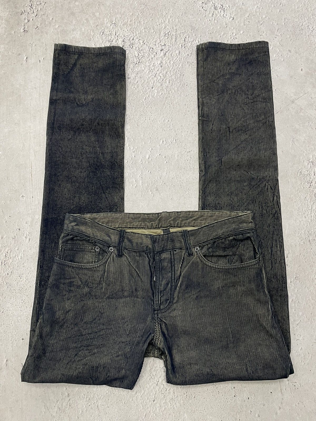 Balenciaga Balenciaga velvet corduroy archive slim pants Size US 33 - 13 Thumbnail