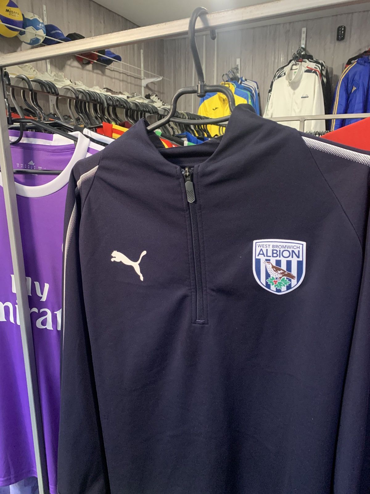Puma Puma 1/3 Sport Zip West Bromwich Albion Size XXL Size US XXL / EU 58 / 5 - 3 Thumbnail