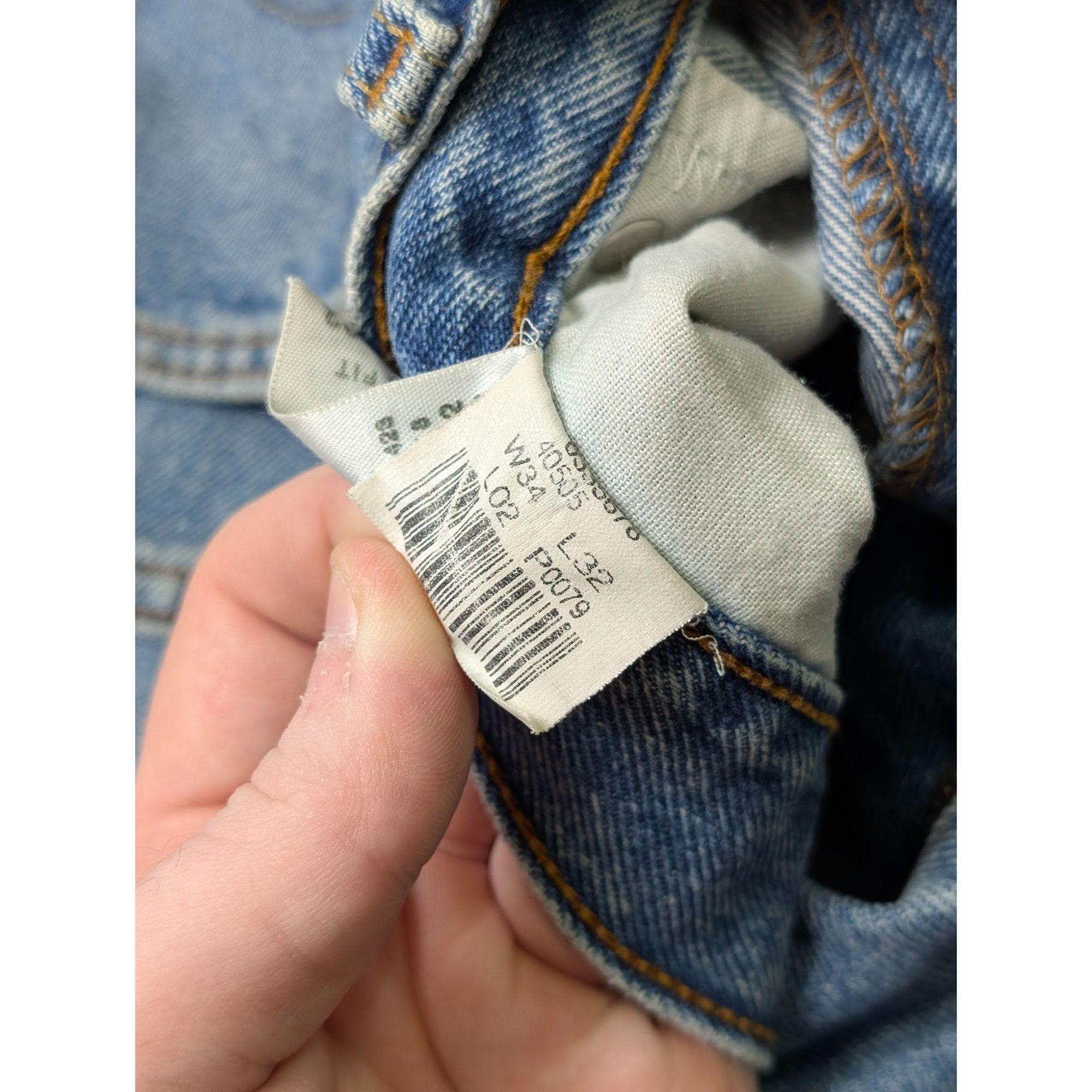 Levi's Levi's 505 Denim Jeans Pants (Y1090) Size US 34 / EU 50 - 14 Thumbnail