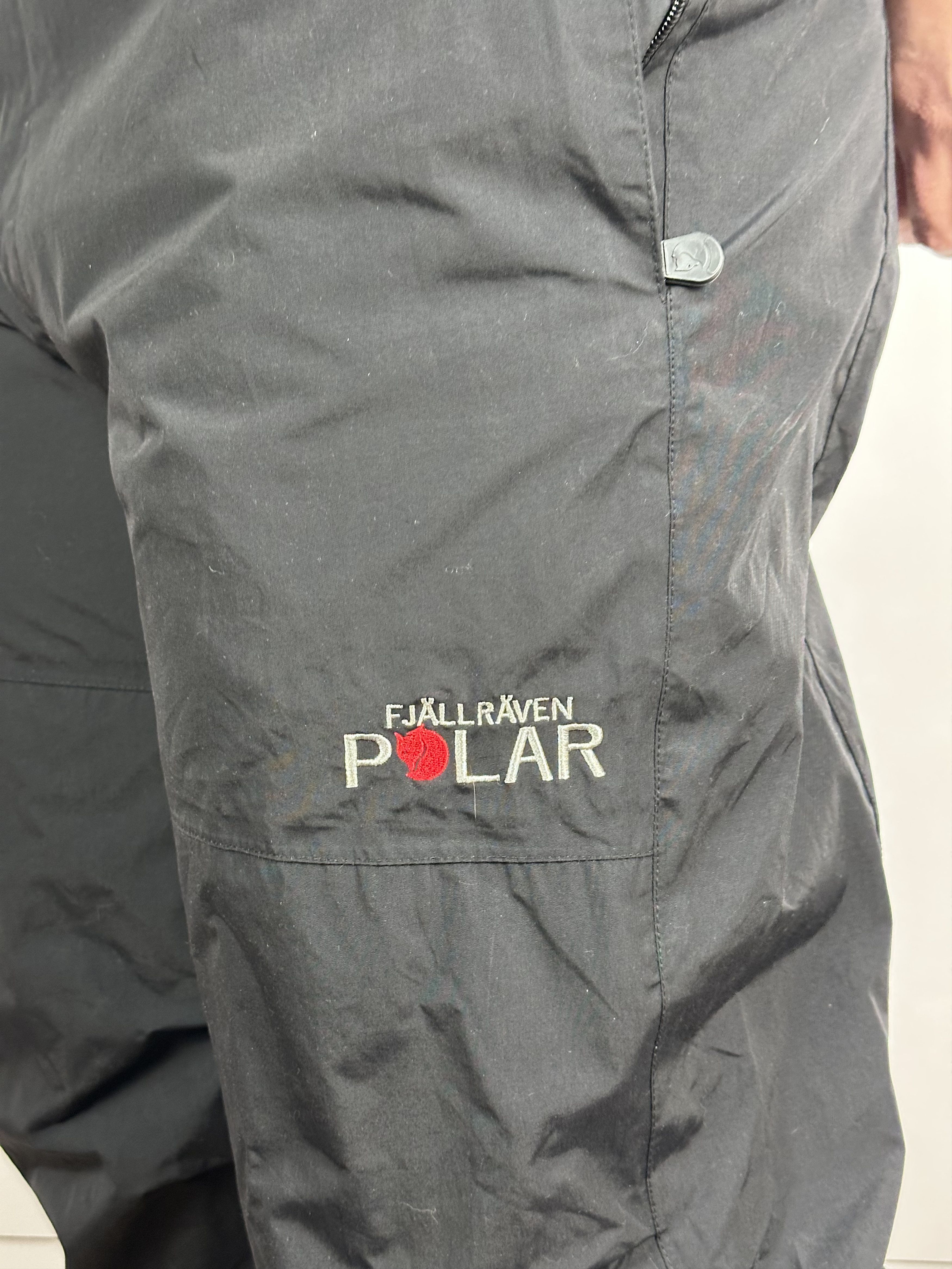 Fjallraven × Vintage Fjallraven Polar Vintage Men's Ski Pants Overall Black L Size US 34 / EU 50 - 4 Thumbnail