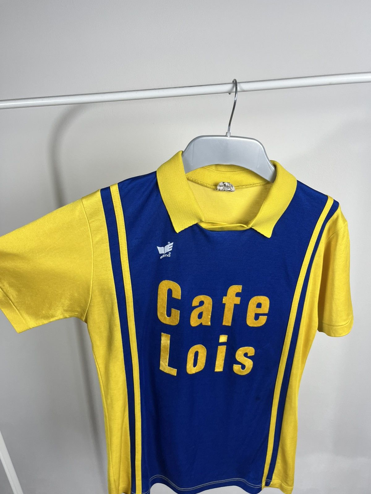 Erima × Vintage Vintage Erima Jersey Made in West Germany Cafe Lois Number 4 Size US S / EU 44-46 / 1 - 7 Thumbnail