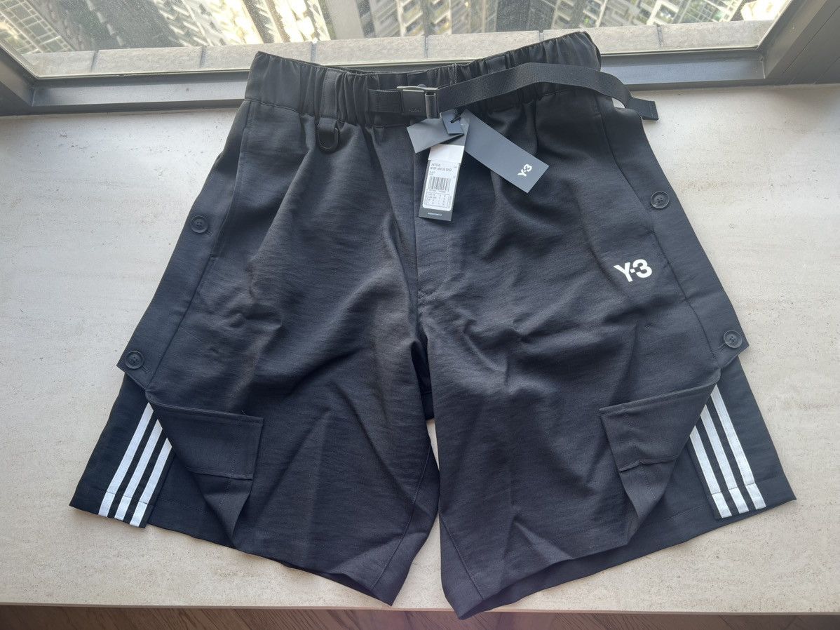 Y-3 Y-3 SPORT UNIFORM 3-STRIPES SHORTS (M Size) Size US 34 / EU 50 - 7 Thumbnail