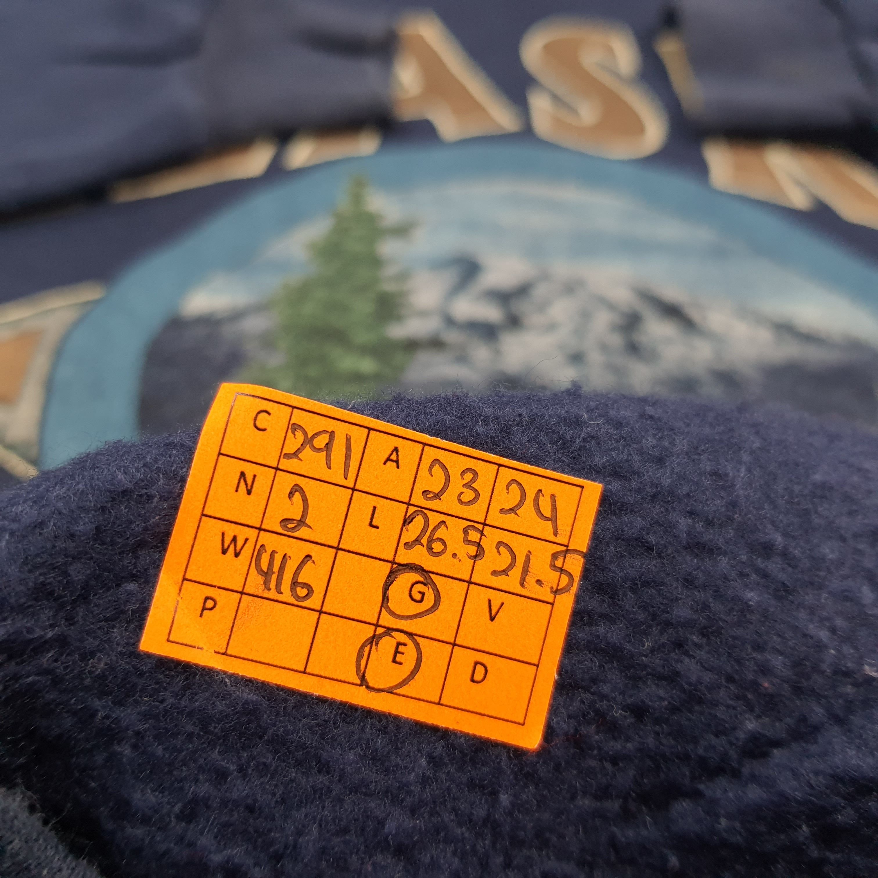 Vintage Vintage Alaska Nature States Graphic Sweatshirt C291N2 Size US L / EU 52-54 / 3 - 8 Thumbnail