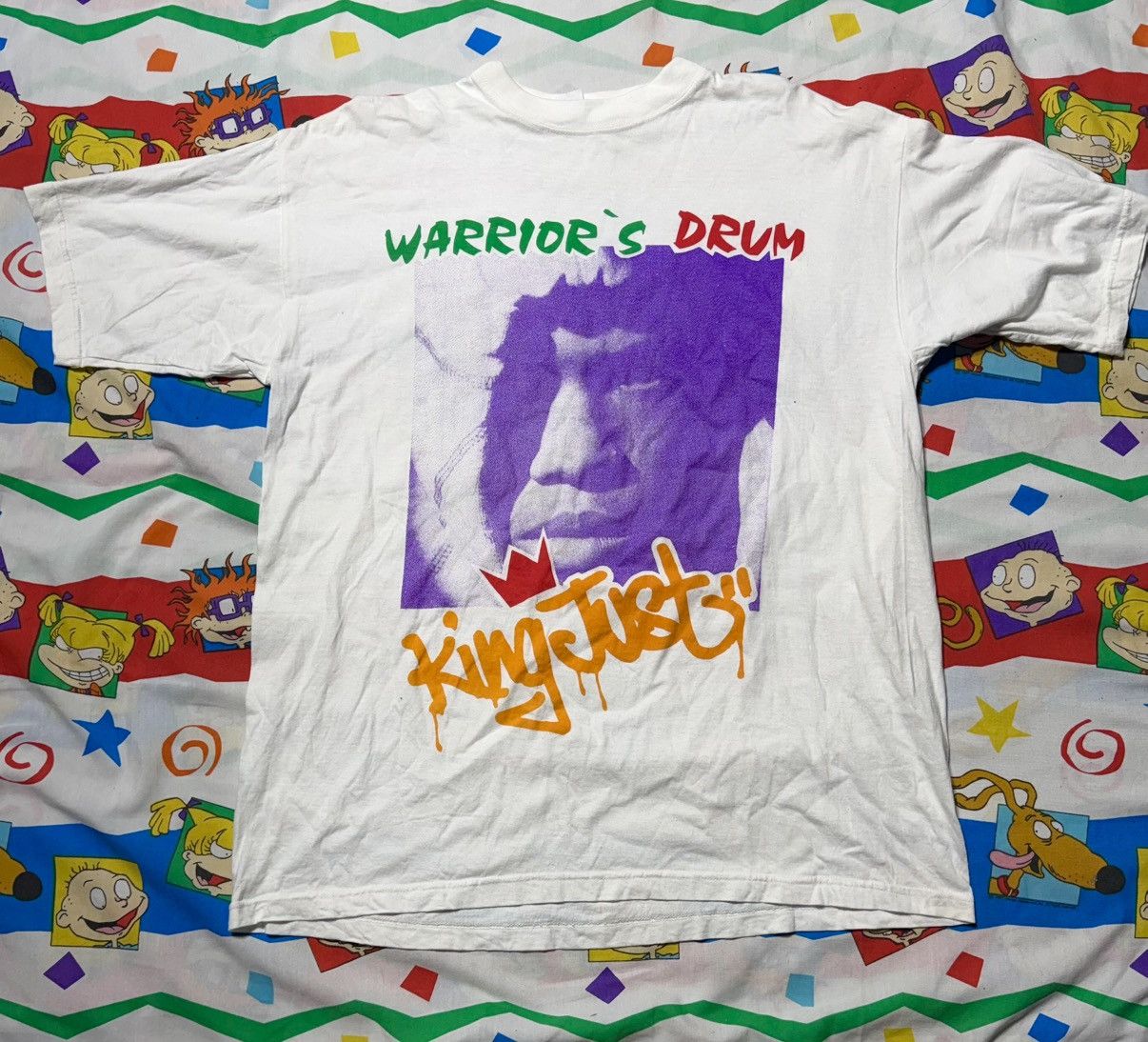Other Vintage King Just Wu-Tang Affiliate Rap Tee NYC Rare 90’s Size US L / EU 52-54 / 3 - 2 Thumbnail